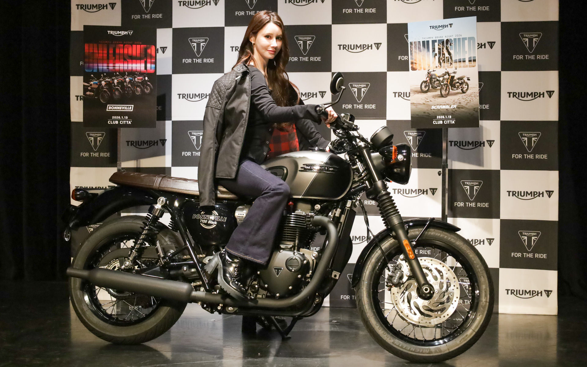 タレントで実業家のダレノガレ明美さんがトライアンフの新ブランドアンバサダーに就任