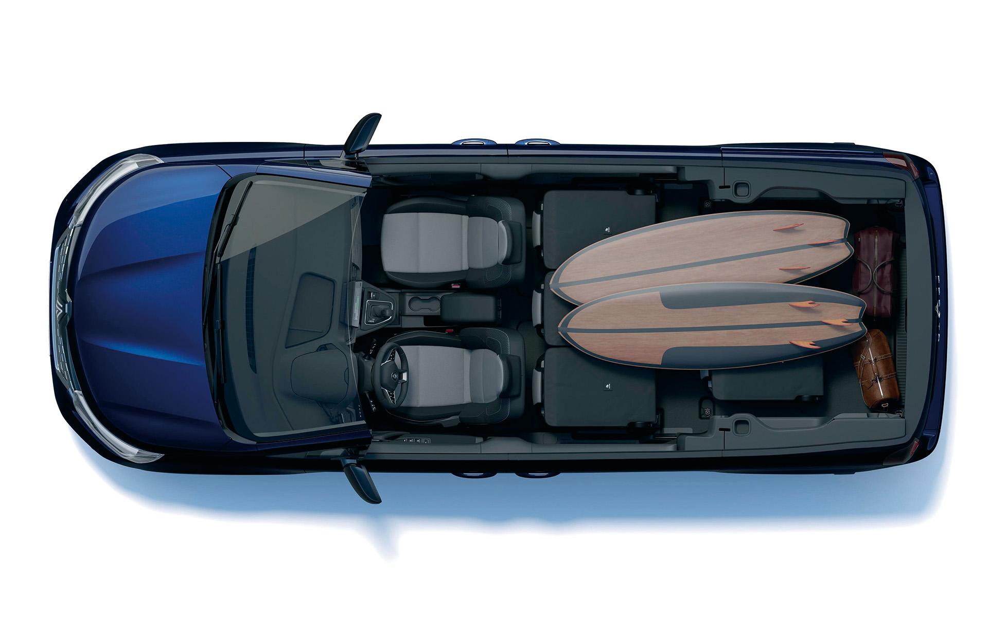 グランカングーのシートレイアウト例