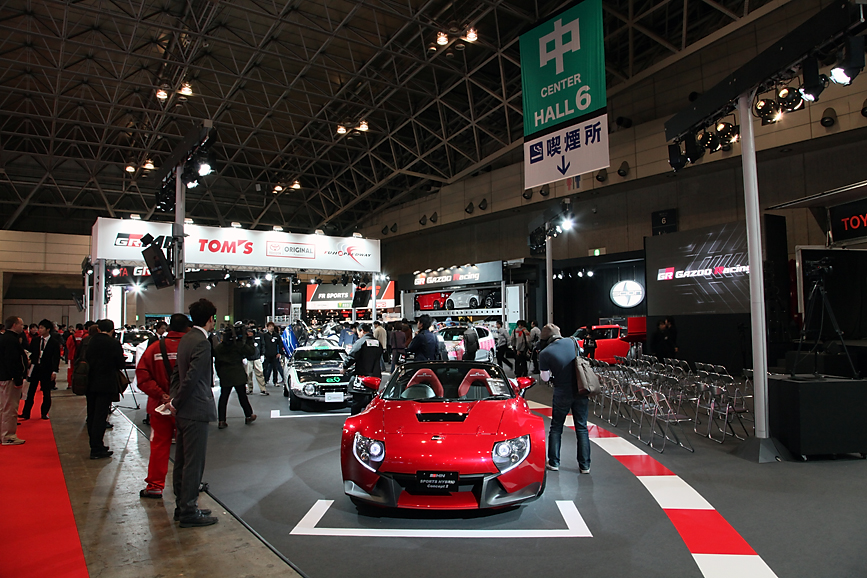 東京オートサロン2012のトヨタブース