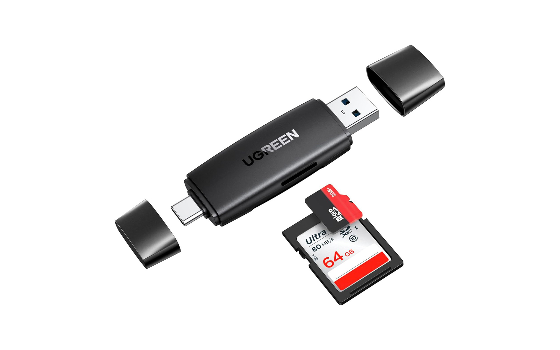 UGREEN SDカードリーダー Type-C OTG対応 CM304