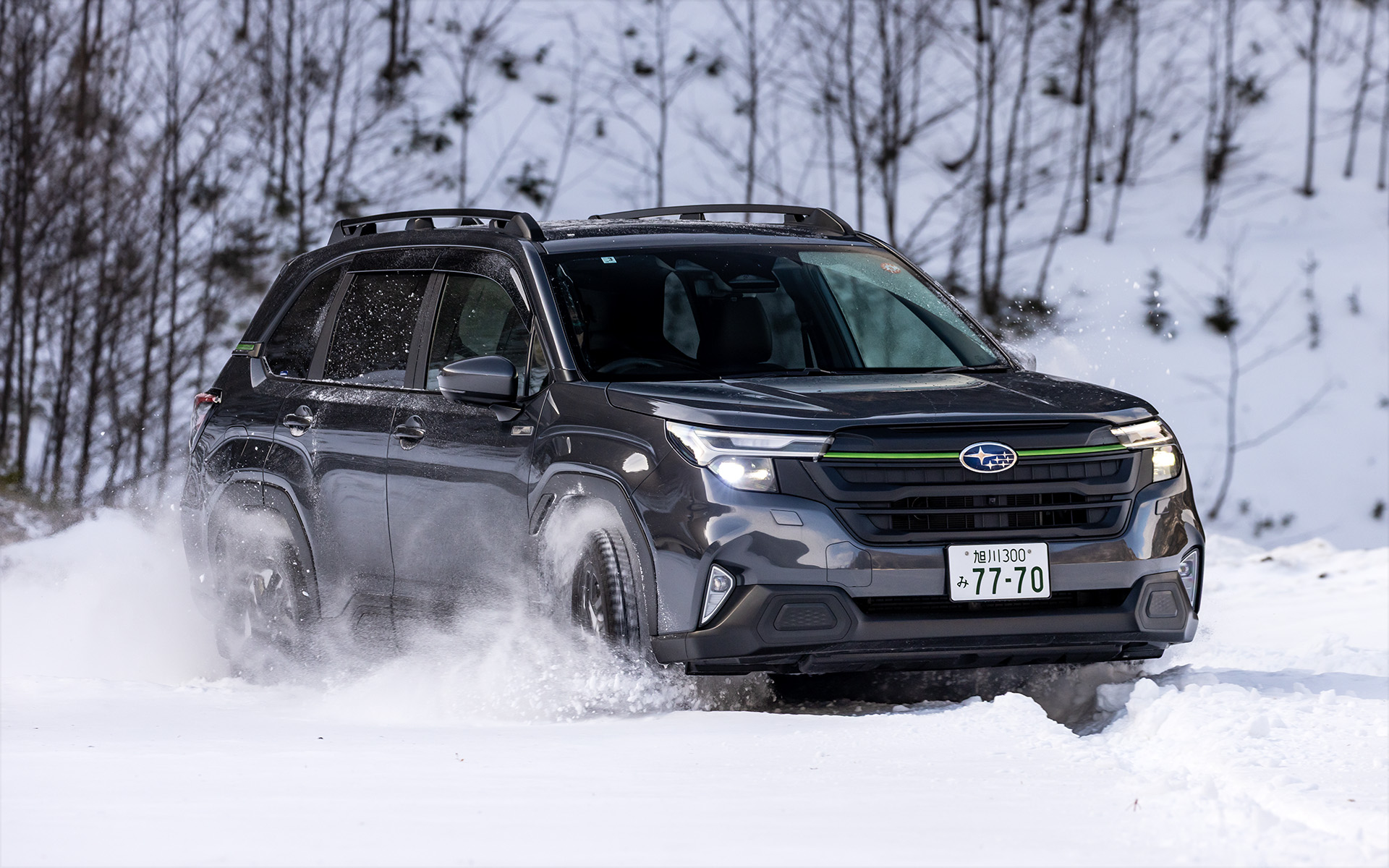 「フォレスター X-BREAK S:HEV EX」で冬遊びしてきた
