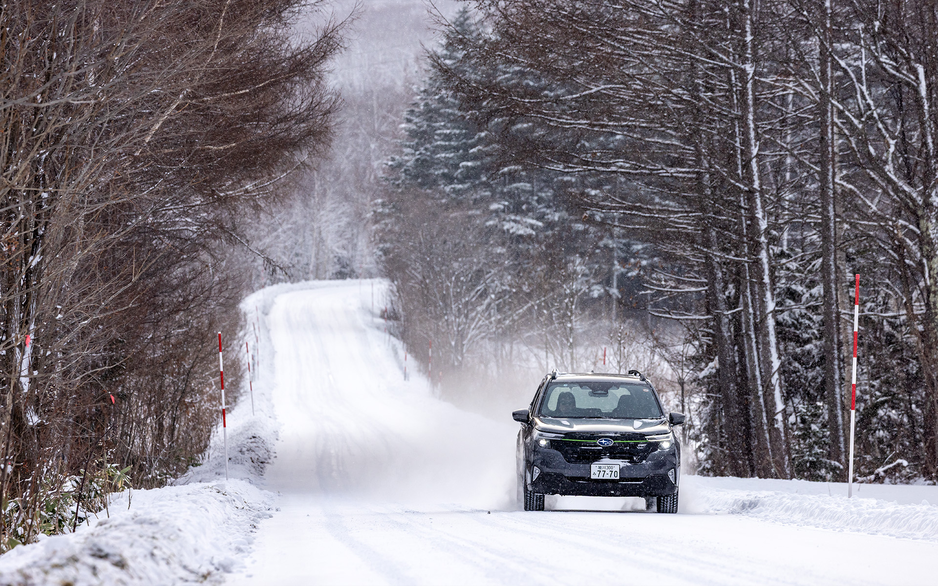 路面を気にすることなく、フォレスターに乗れば乗るほど運転が楽しくなる。そんな気がした