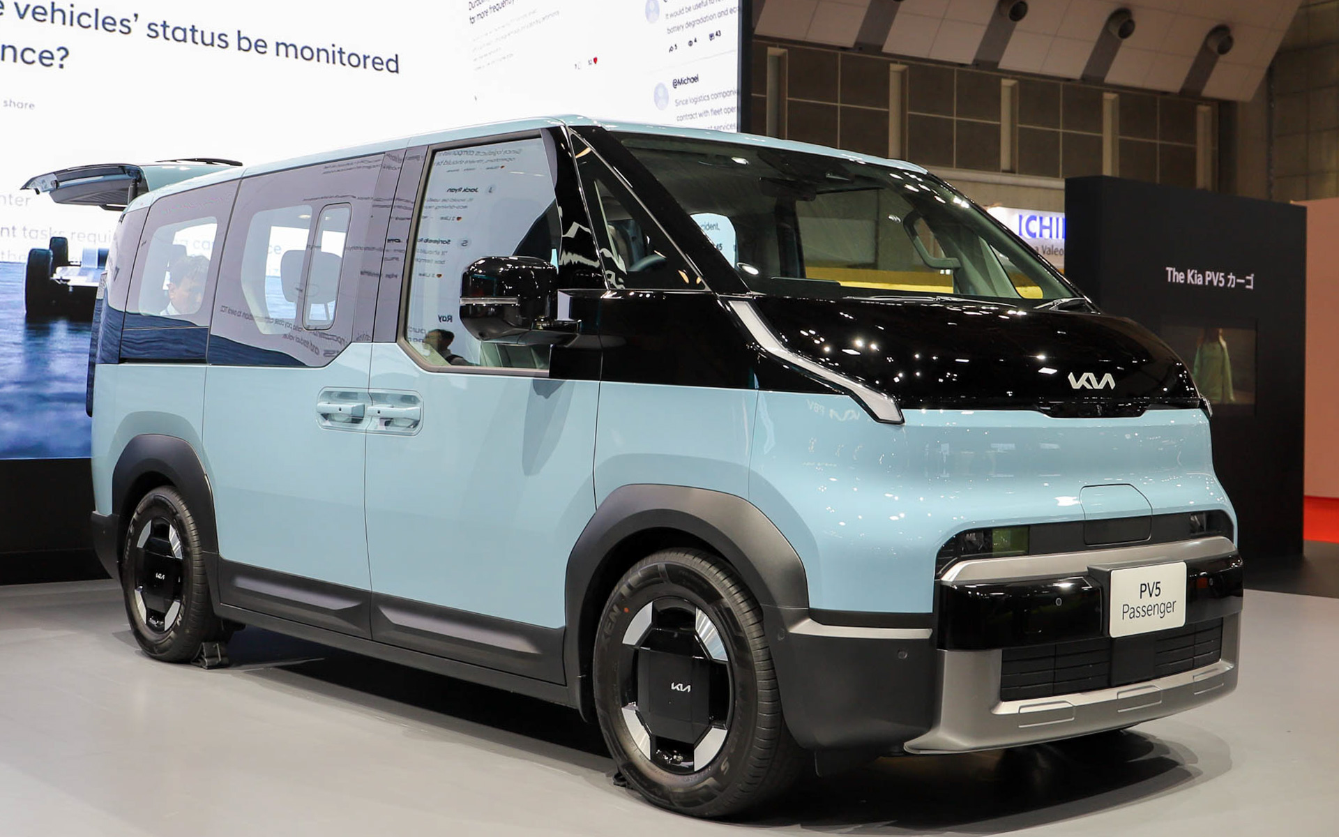 ジャパンモビリティショー2025に出展された「PV5」