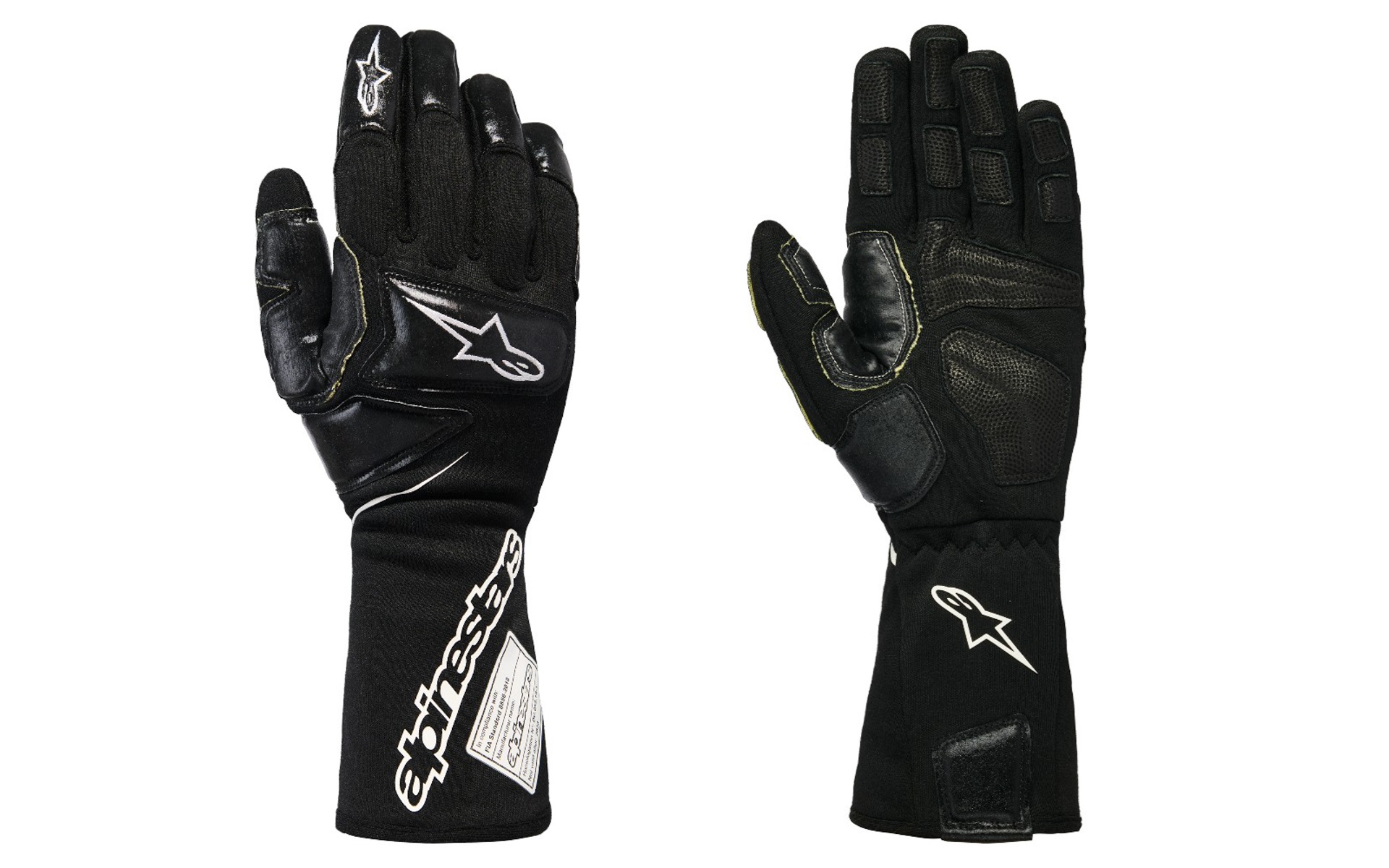 ピットクルー用グローブの新製品「TECH-M V2 GLOVES」カラーはBLACK WHITE