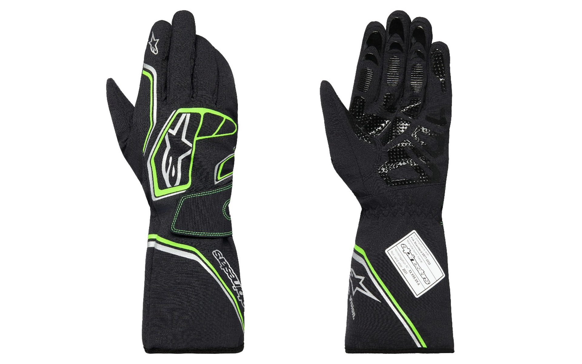 レーシンググローブの新製品「TEMPEST V3 WP GLOVES」カラー「BLACK FLUOGREEN SILVER」