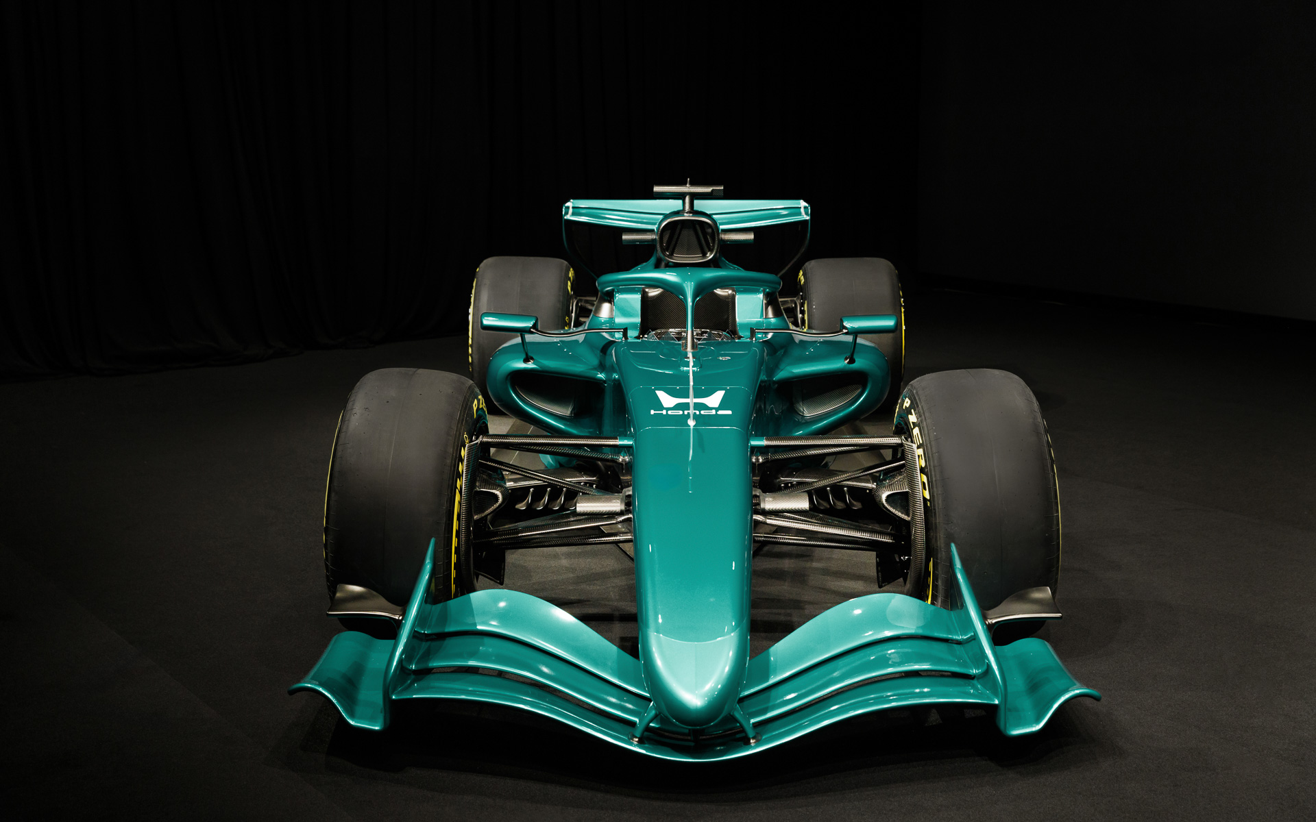 新Hマークが施された2026年のF1マシン