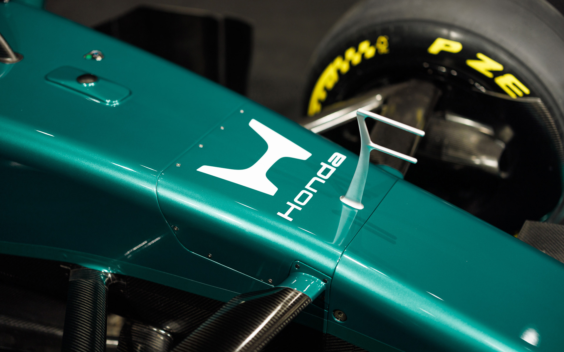 新Hマークが施された2026年のF1マシン