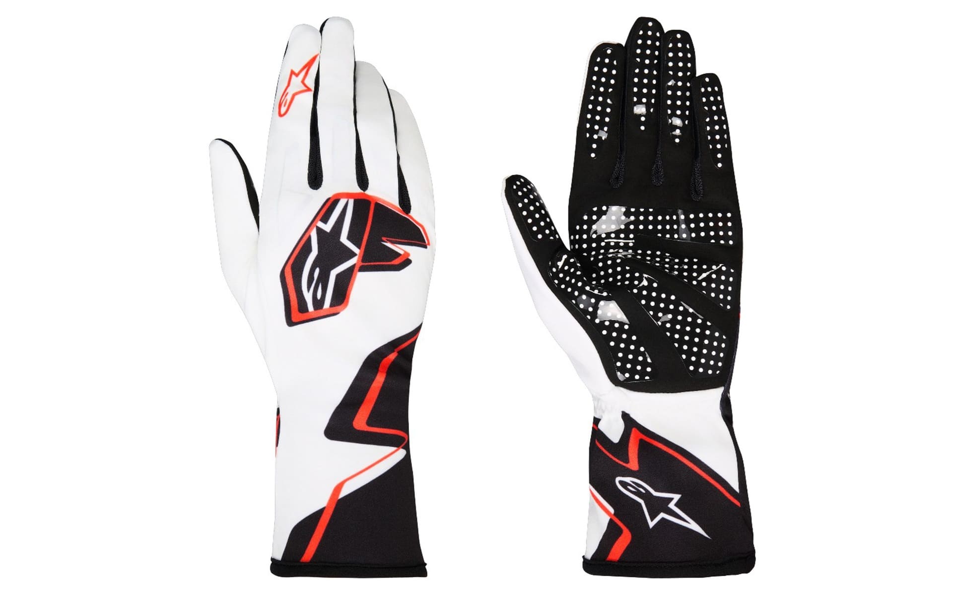 新製品「TECH-1 K RACE V2 GLOVESGRAPHIC 1」カラーは、WHITE BLACK HOT ORANGE