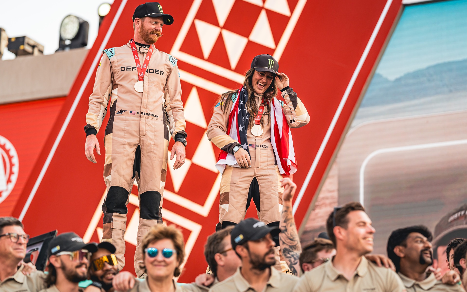 Stockカテゴリー2位のサラ・プライス/ショーン・ベリマン組