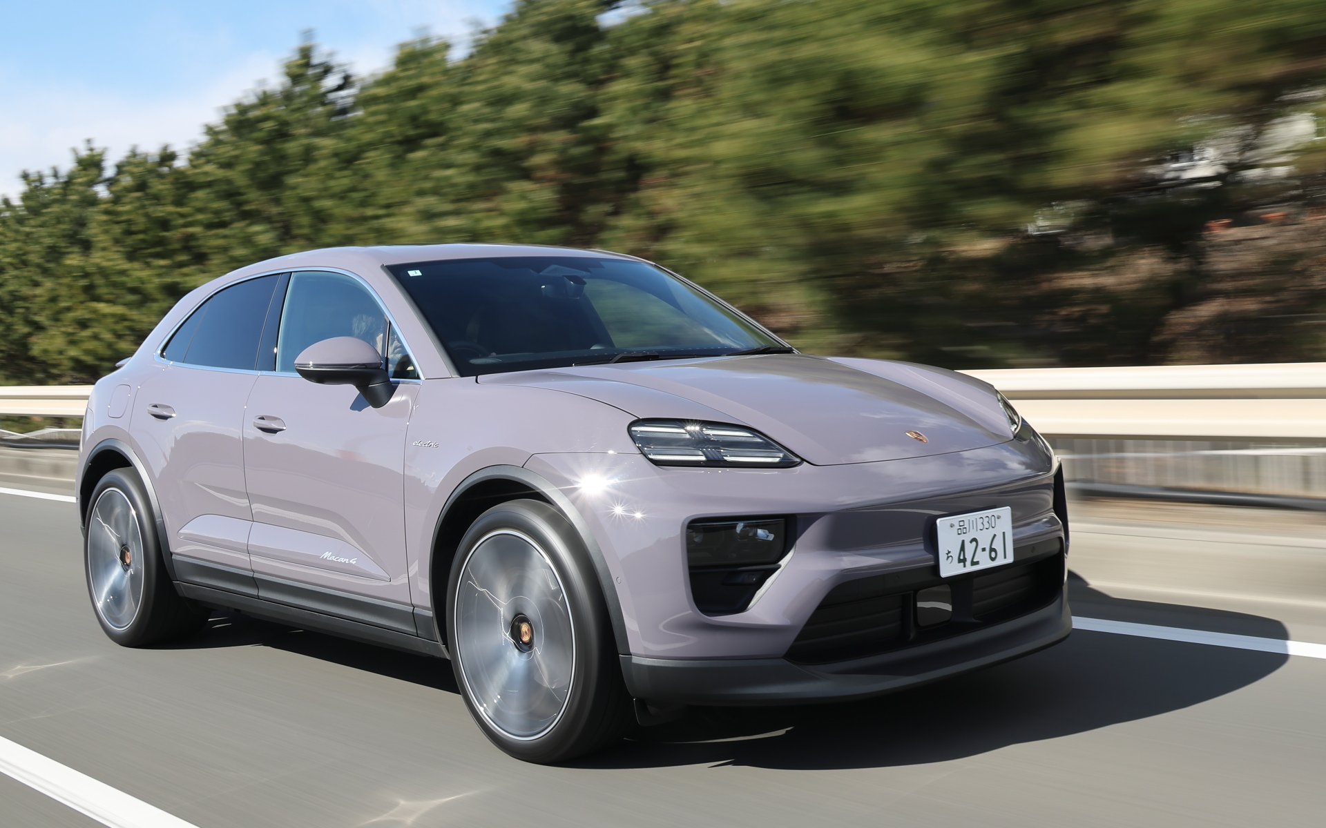 ポルシェのBEV（バッテリ電気自動車）モデル「マカン4エレクトリック」に試乗する機会を得た