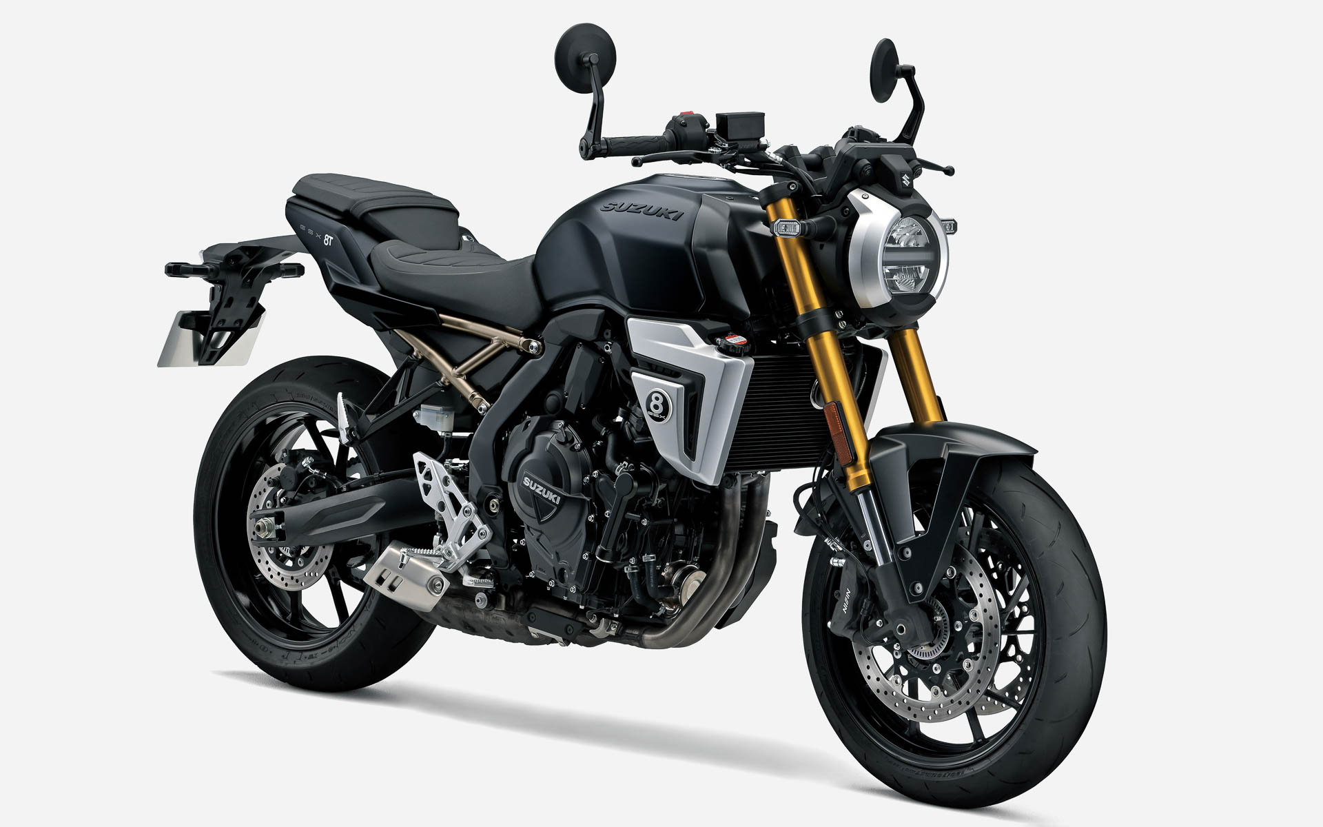 新型GSX-8T（マットブラックメタリックNo.2）