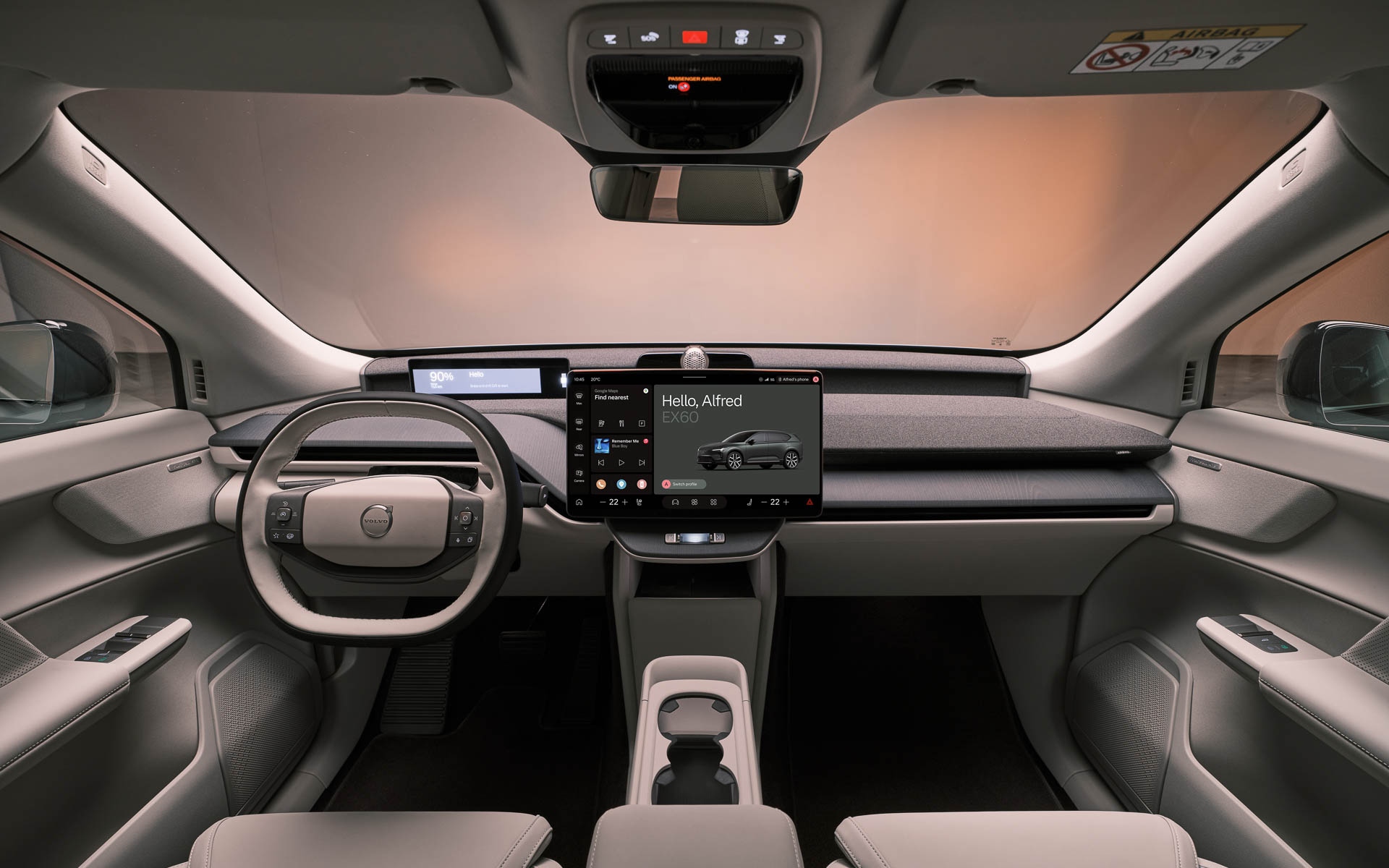 新型EX60のインテリアイメージ