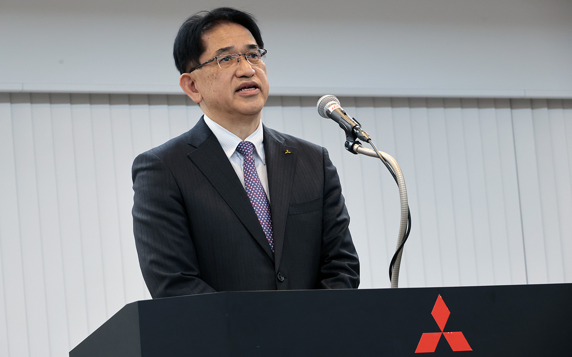 三菱自動車工業株式会社 執行役員 コーポレート企画本部長の岸浦恵介氏は、4月1日に代表執行役社長 兼 COOに就任する