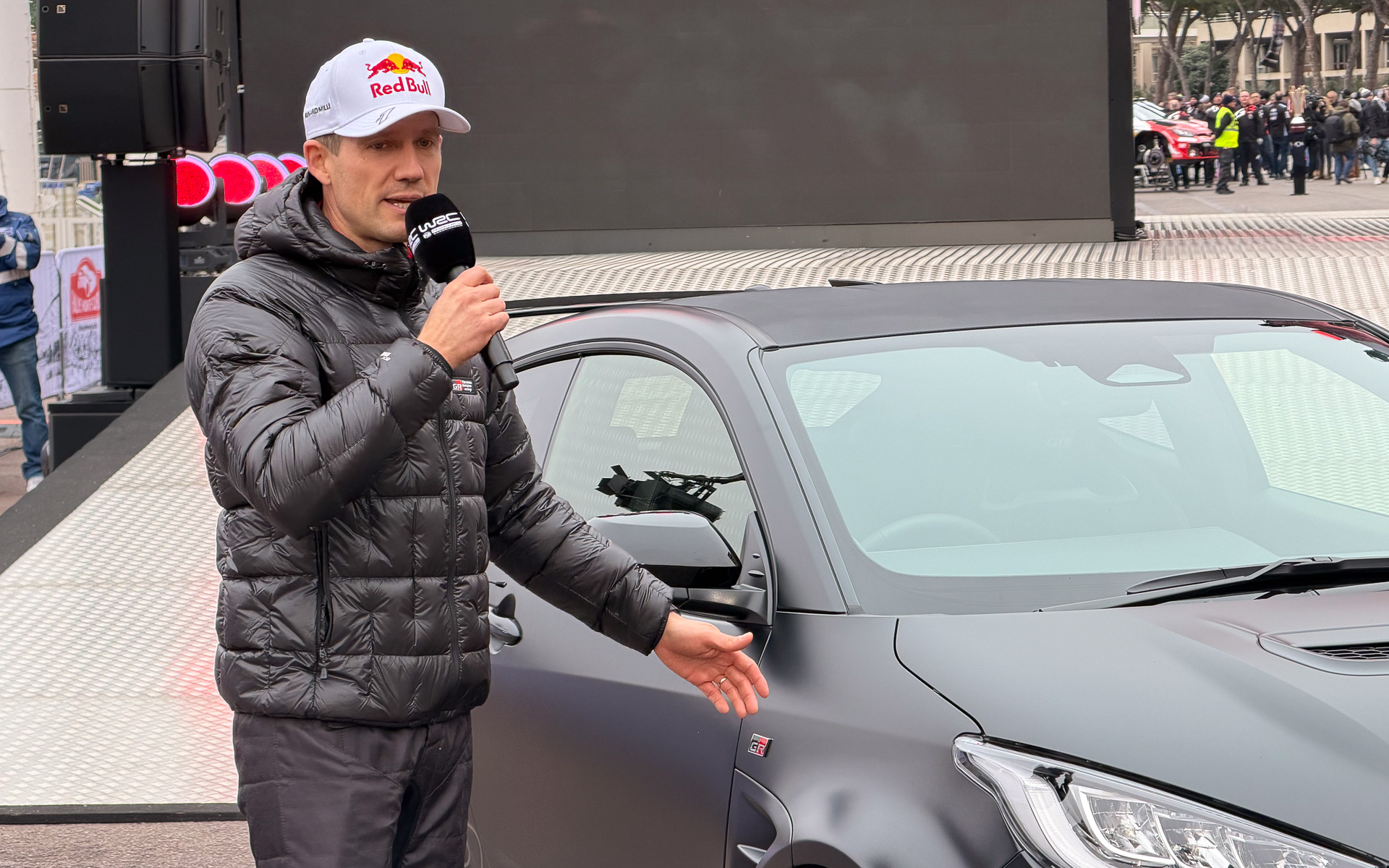 クルマについて語るセバスチャン・オジエ選手