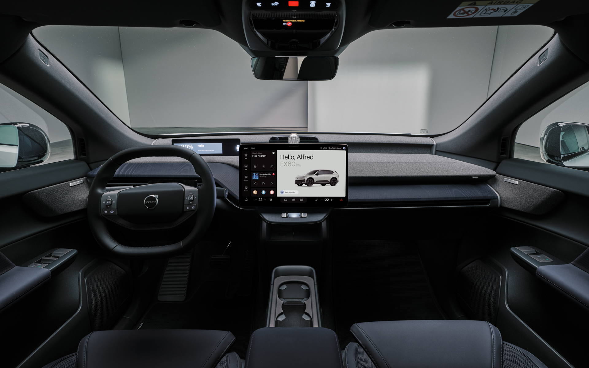 EX60クロスカントリーのインテリア