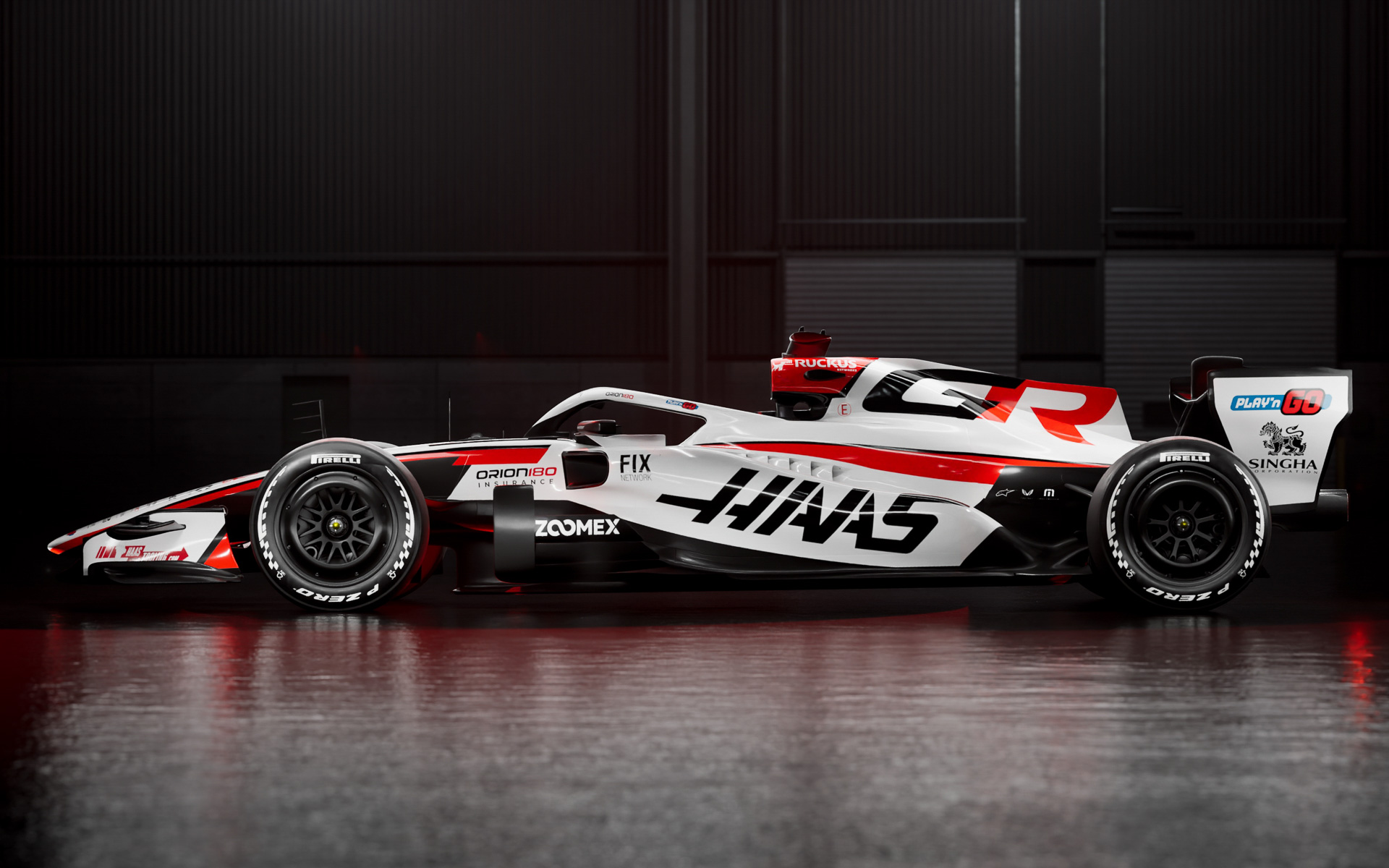 インダクションポッドには「GR」のロゴ