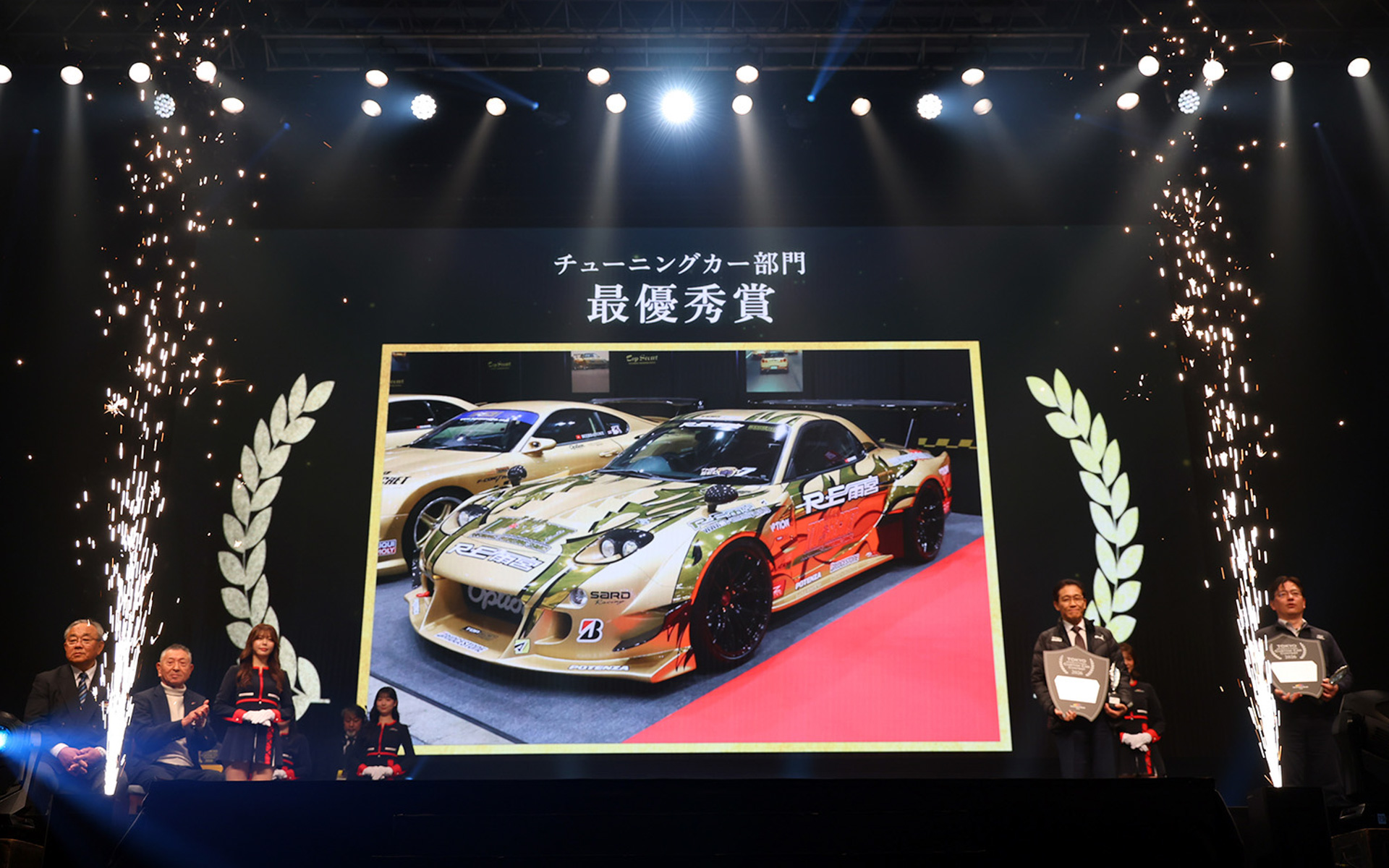 チューニングカー部門最優秀賞：TOP SECRET「THE SEC”RE”T 7」
