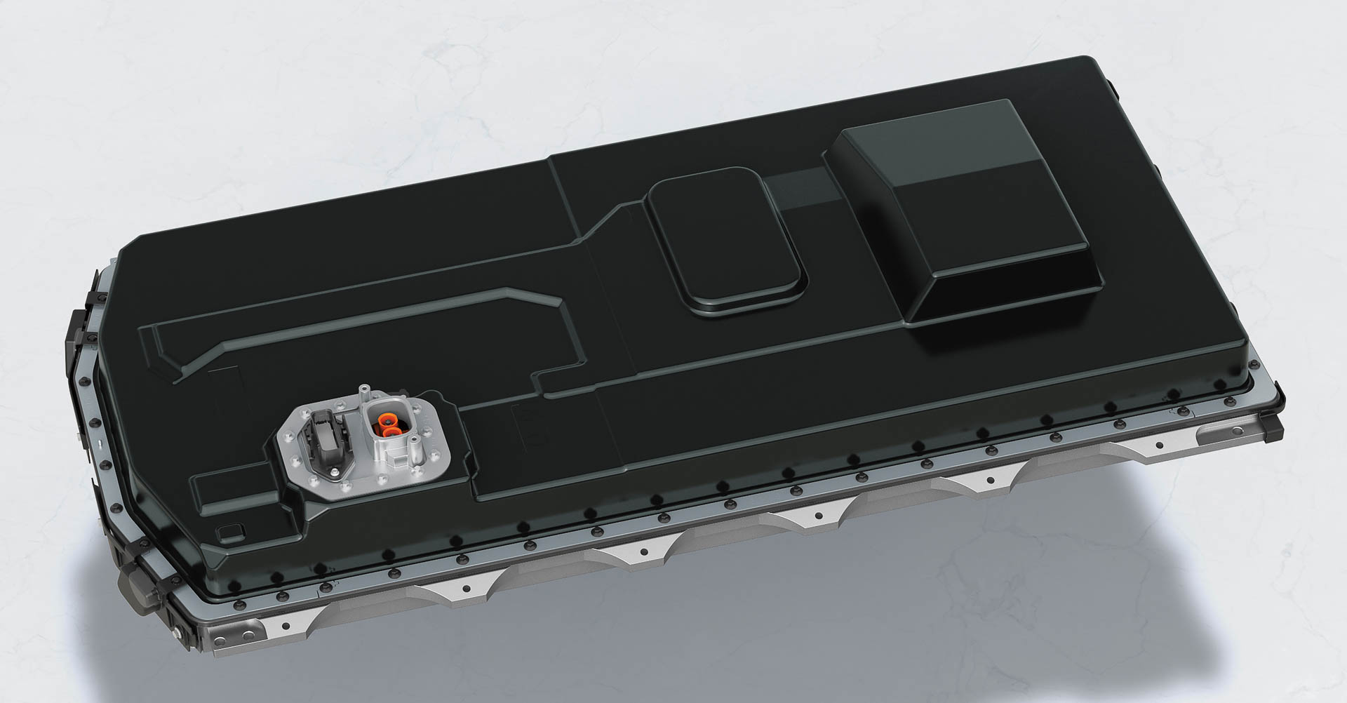 容量36.6kWhの薄型大容量バッテリ