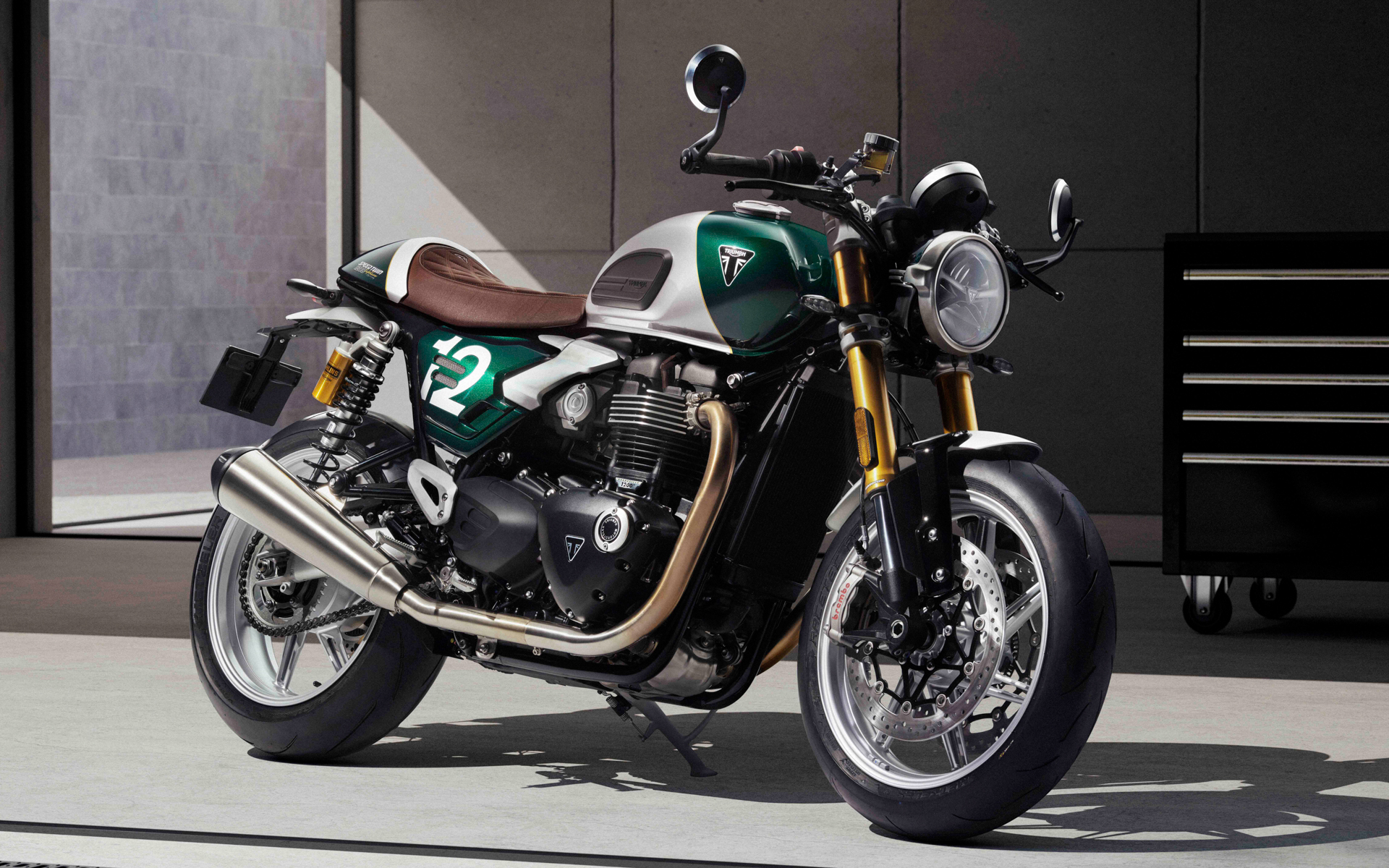 世界限定800台のトライアンフ「スピードツイン1200カフェレーサーエディション」