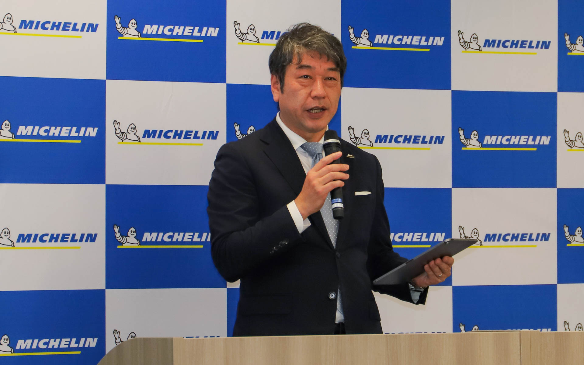 日本ミシュランタイヤ株式会社 代表取締役社長 須藤元氏