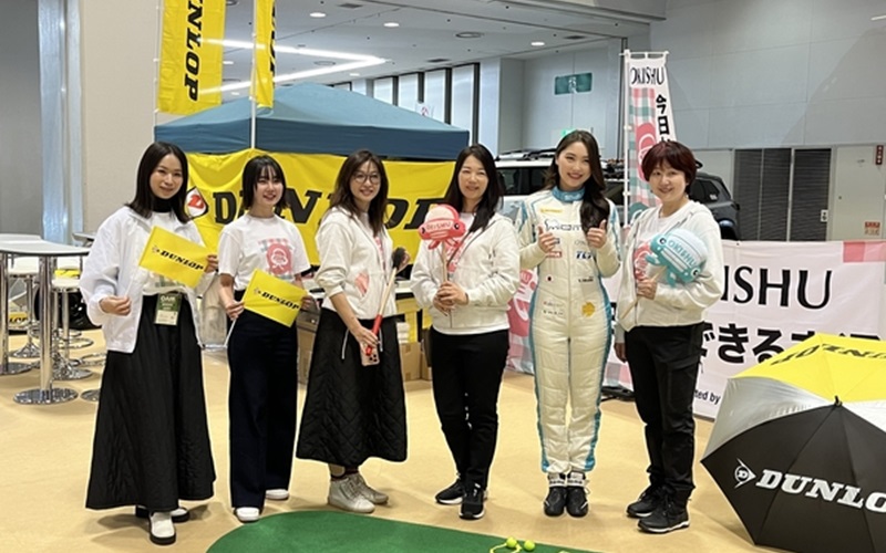 大阪オートメッセ2025でもOKISHUプロジェクトとのコラボコーナーを実施している