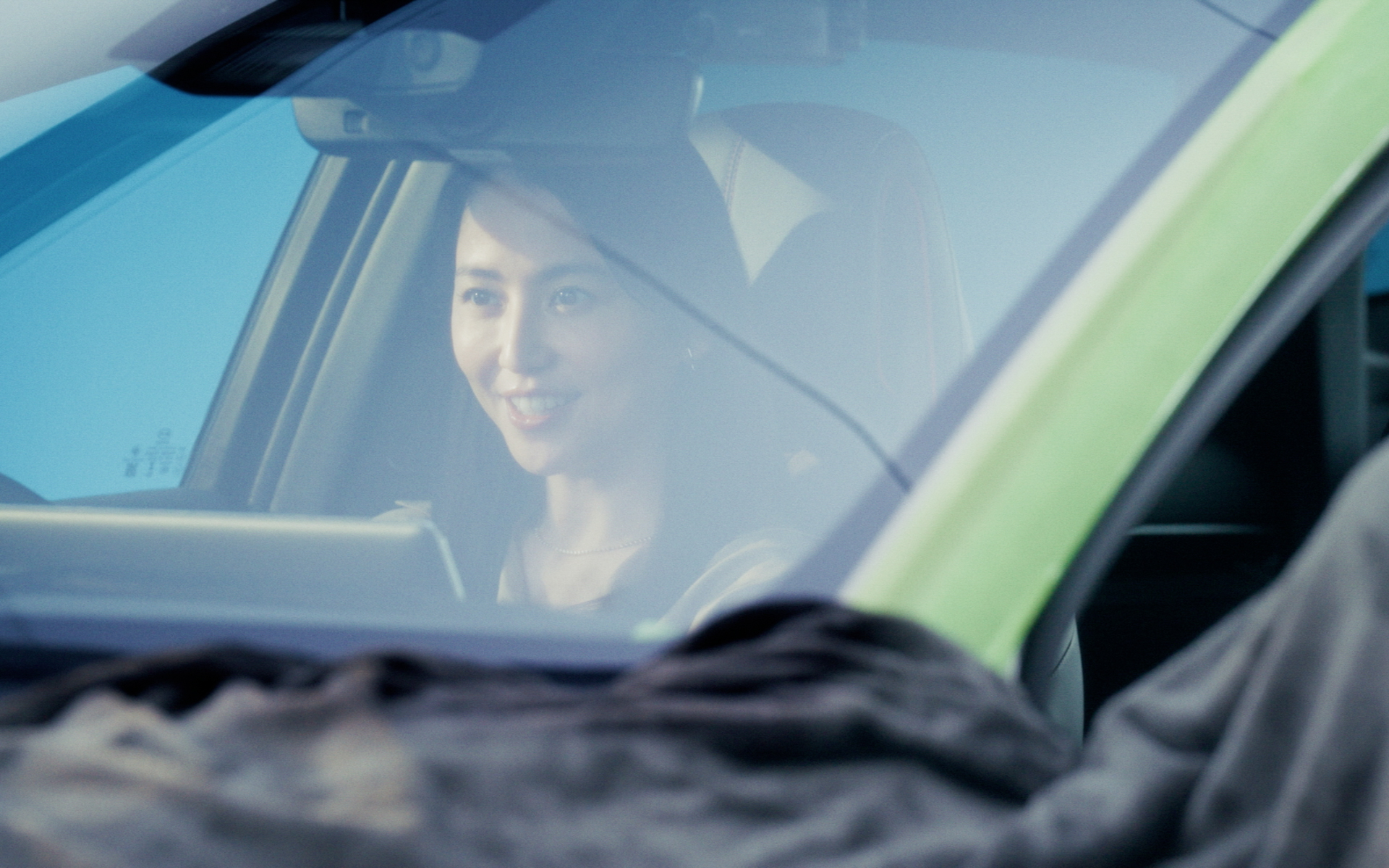 シーライオン6に乗り込んでの撮影シーンも