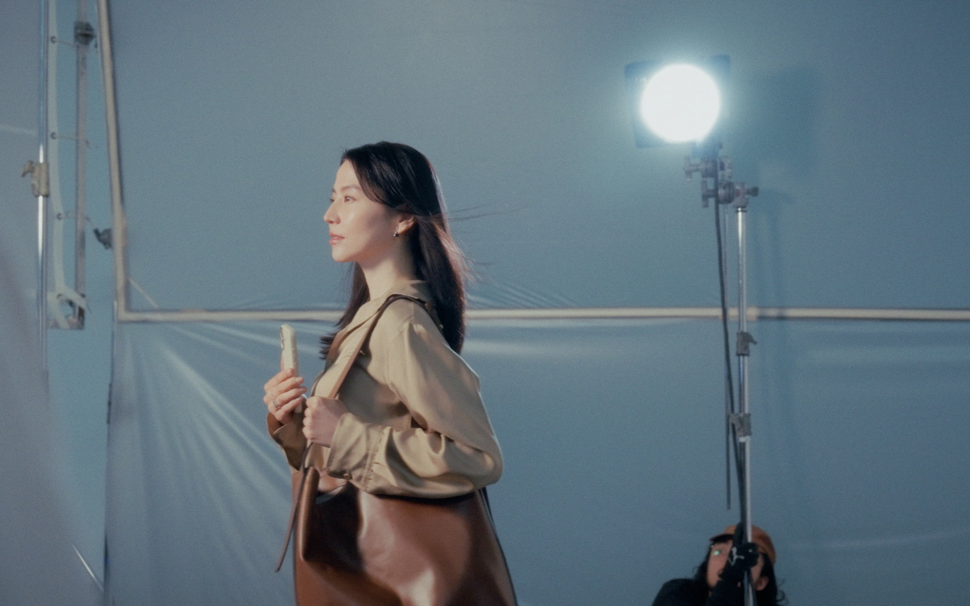 新CM「いよいよありかも！BYD」編の撮影シーン