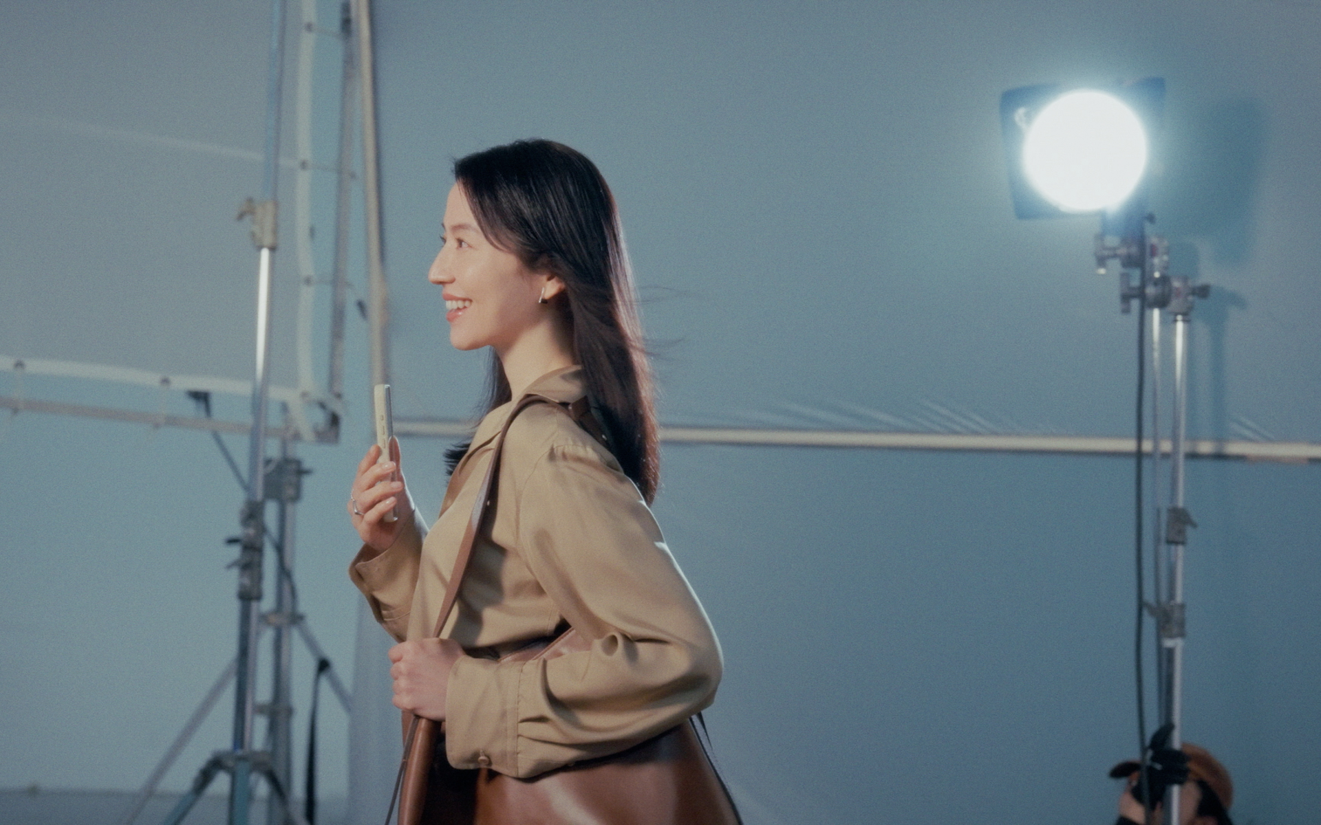 新CM「いよいよありかも！BYD」編の撮影シーン