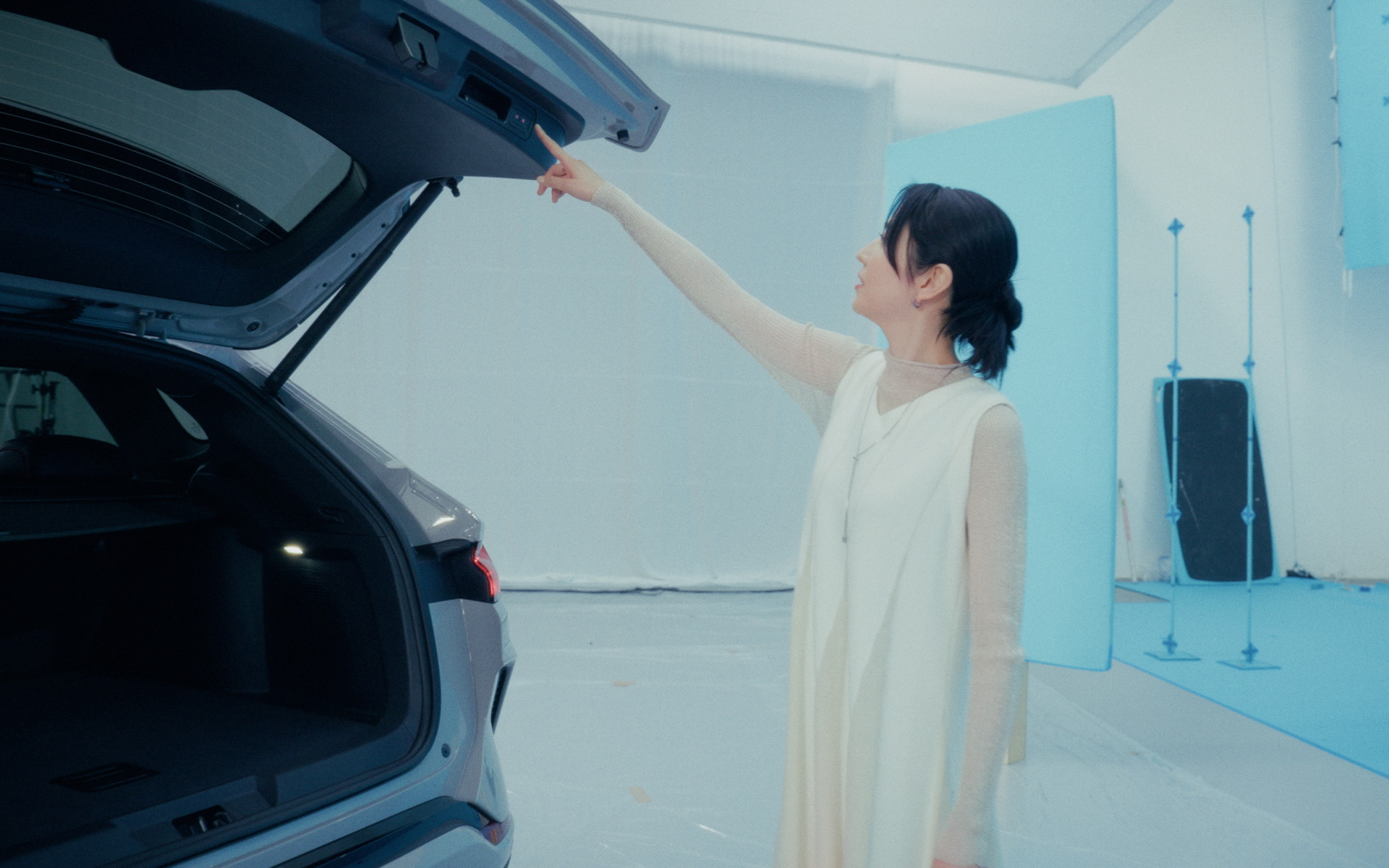 いろいろな機能を堪能する長澤まさみさん