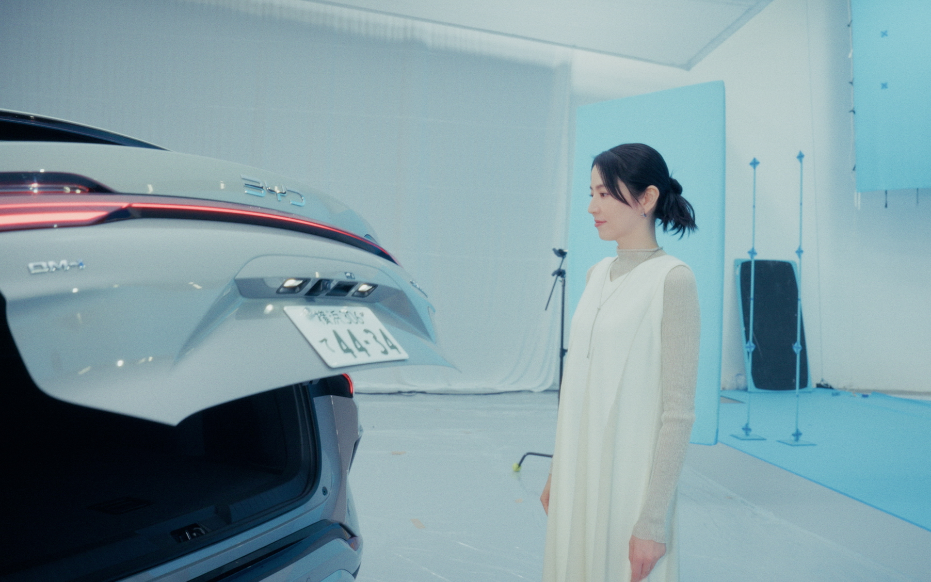 いろいろな機能を堪能する長澤まさみさん