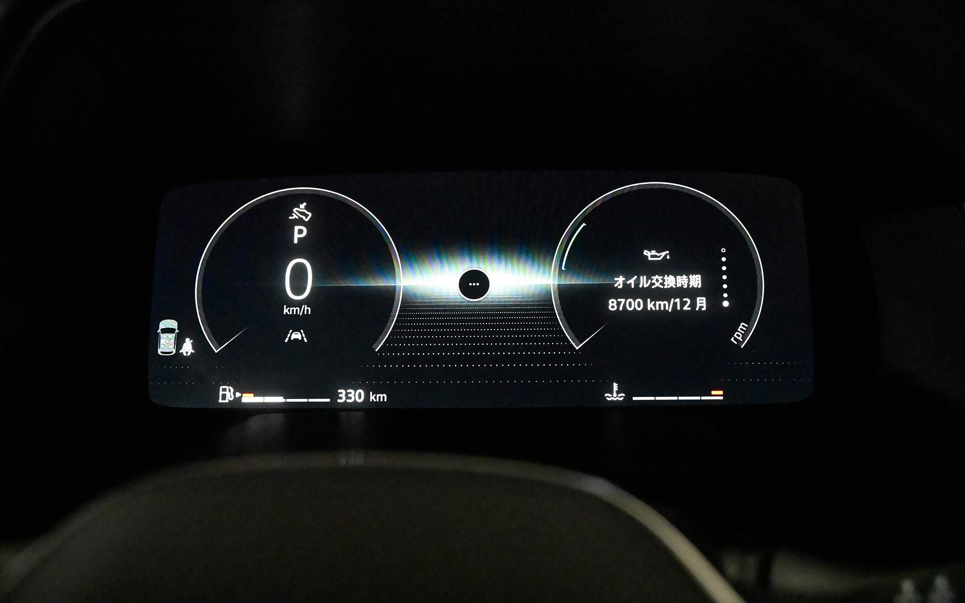 メーターの表示パターン