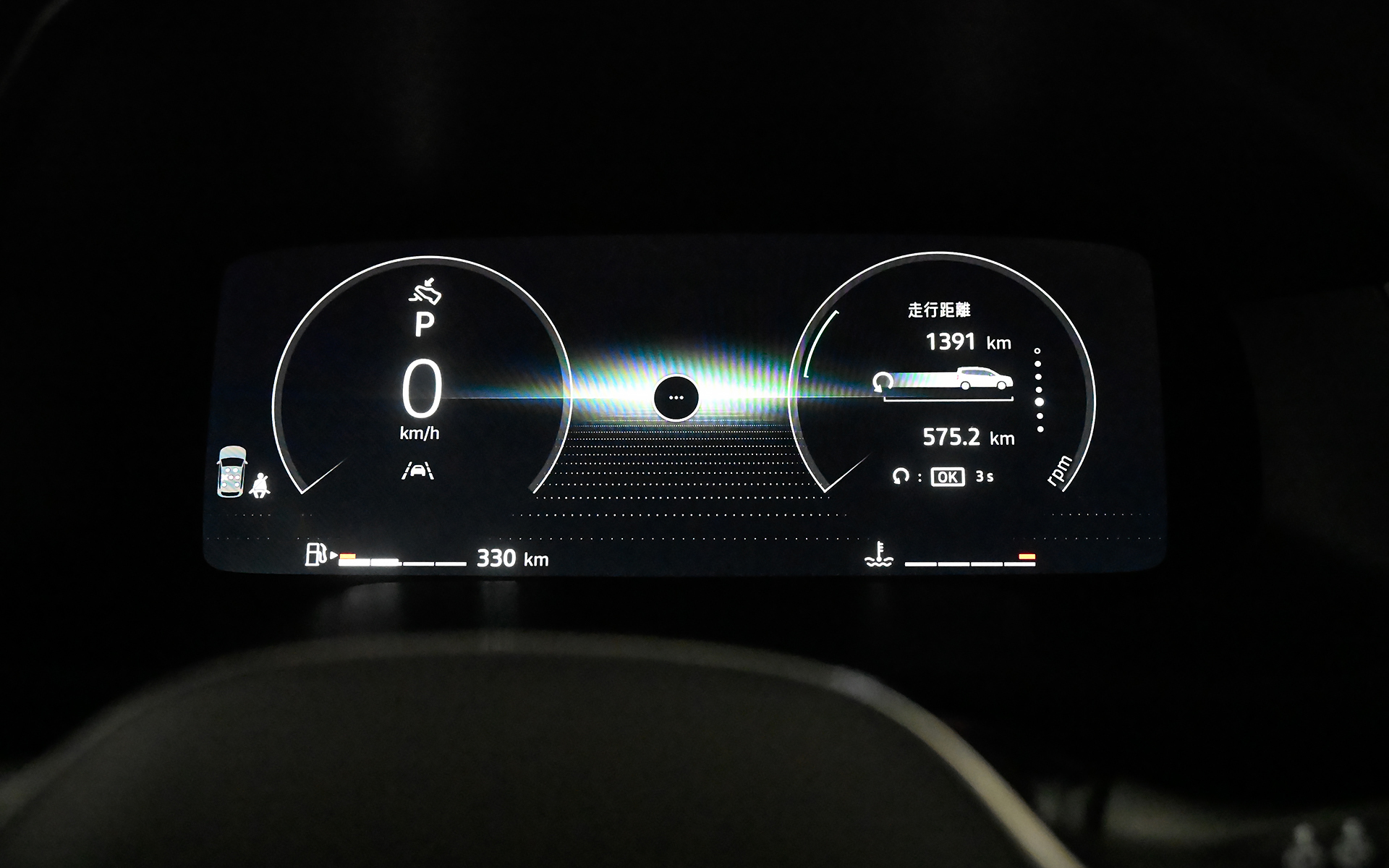 メーターの表示パターン