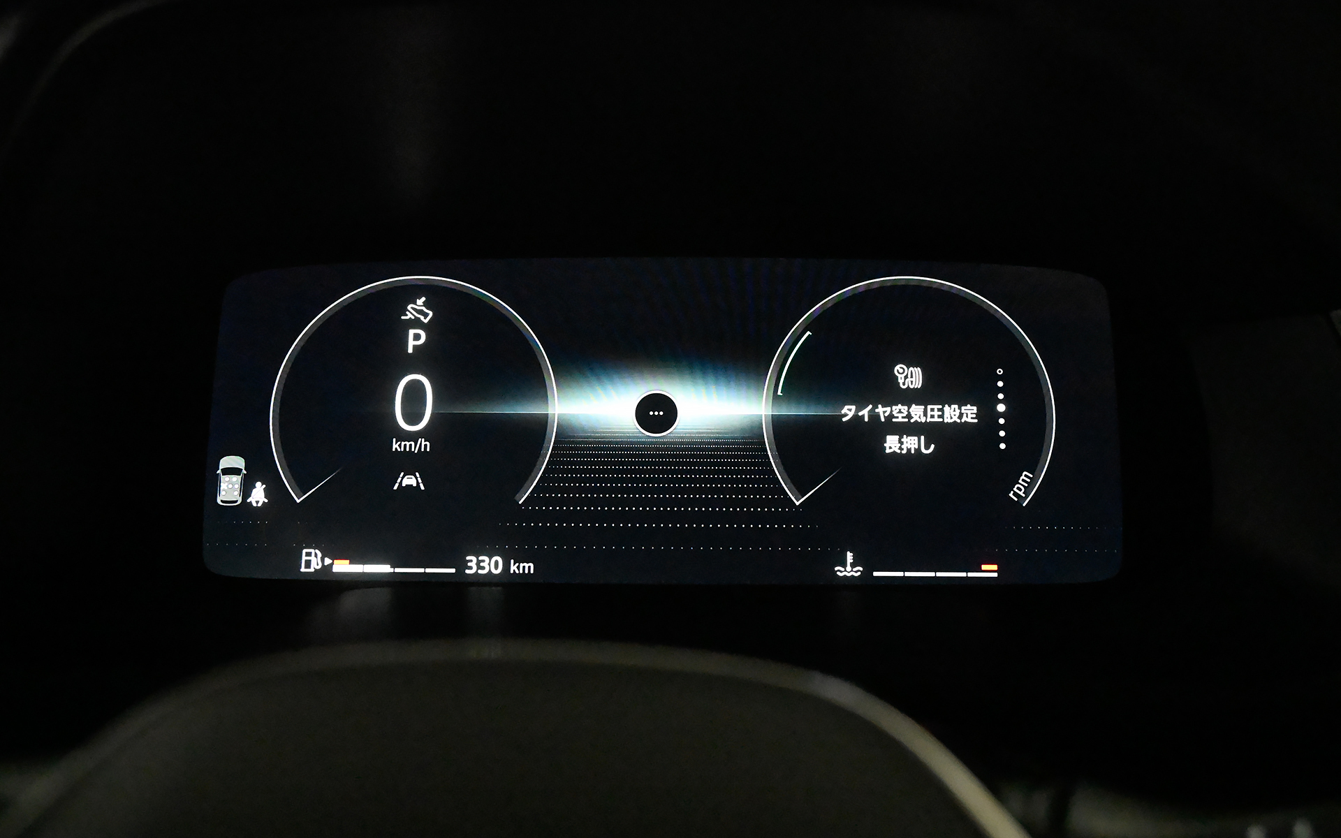 メーターの表示パターン