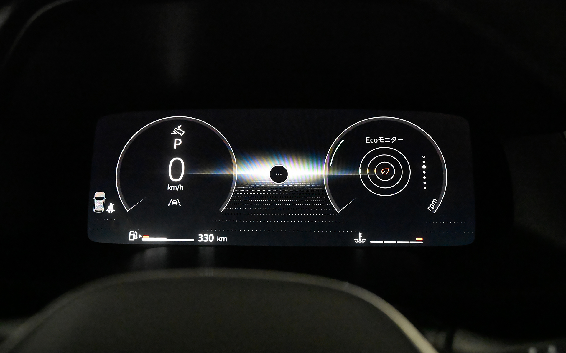 メーターの表示パターン