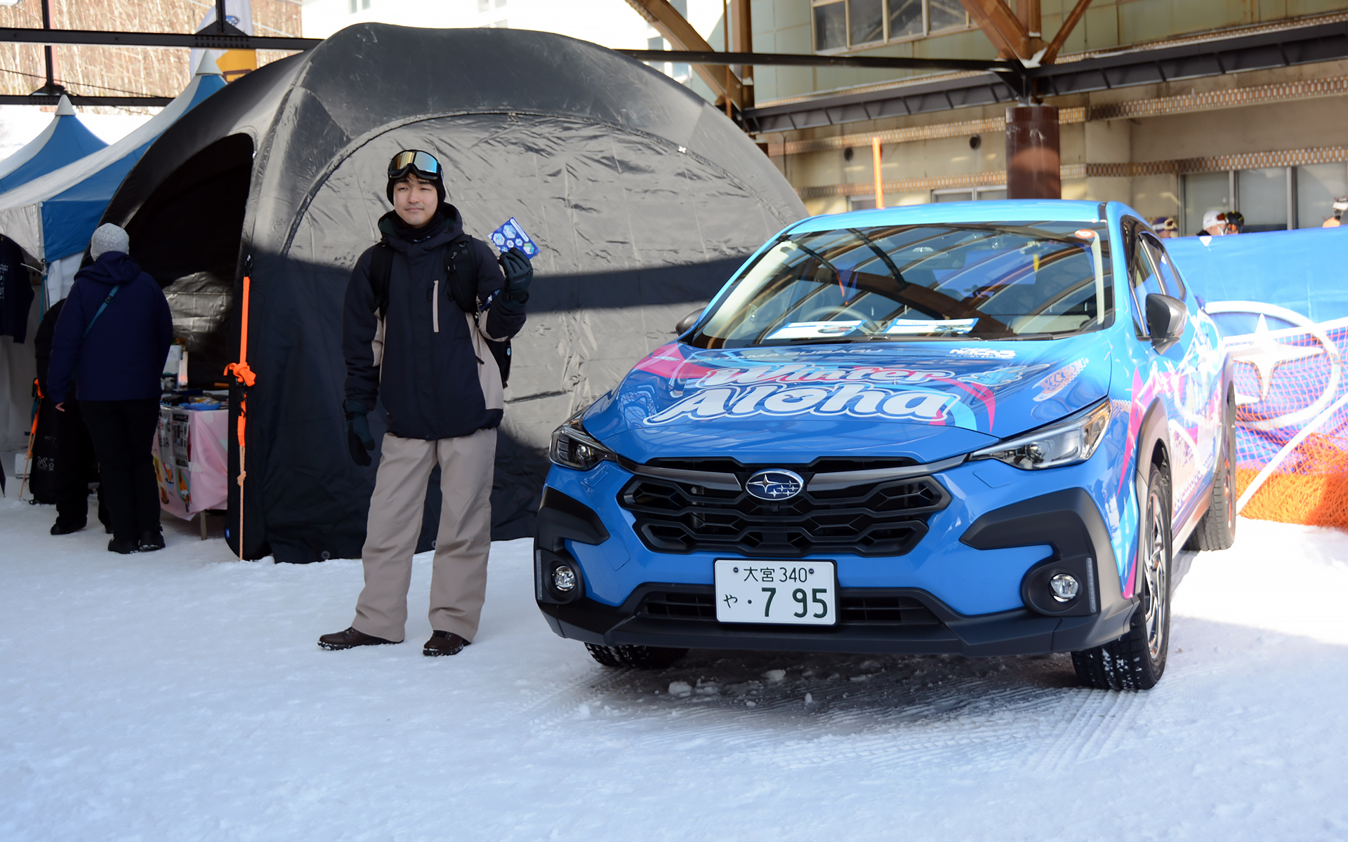 NAC5と埼玉スバルのコラボレーション車両