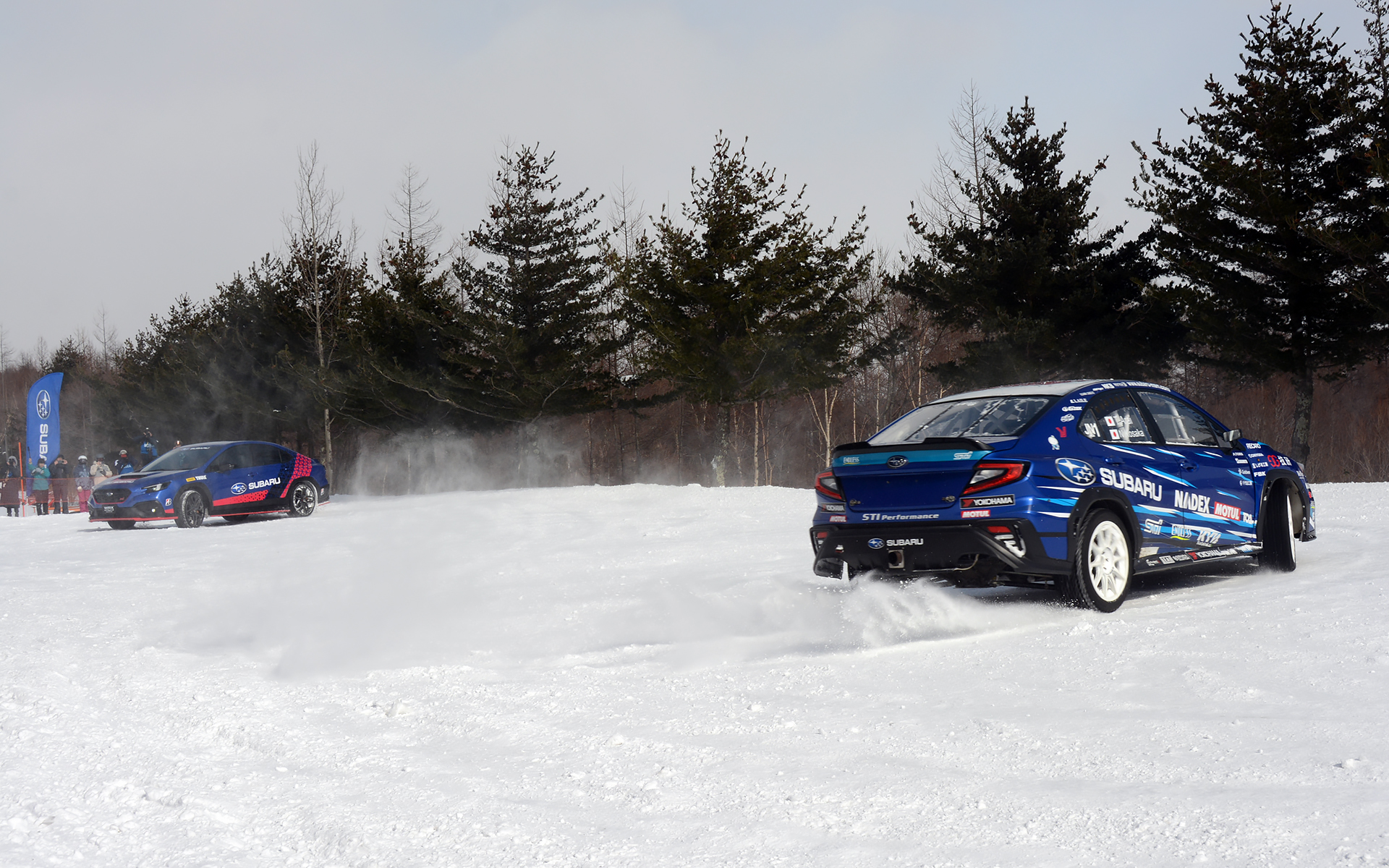 息の合った走りを見せてくれた