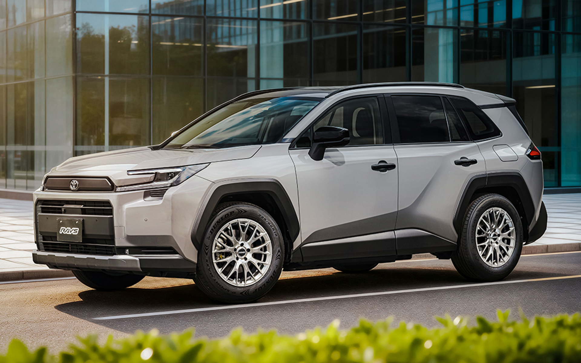 ホムラ「2×9R」×トヨタ「RAV4」装着イメージ