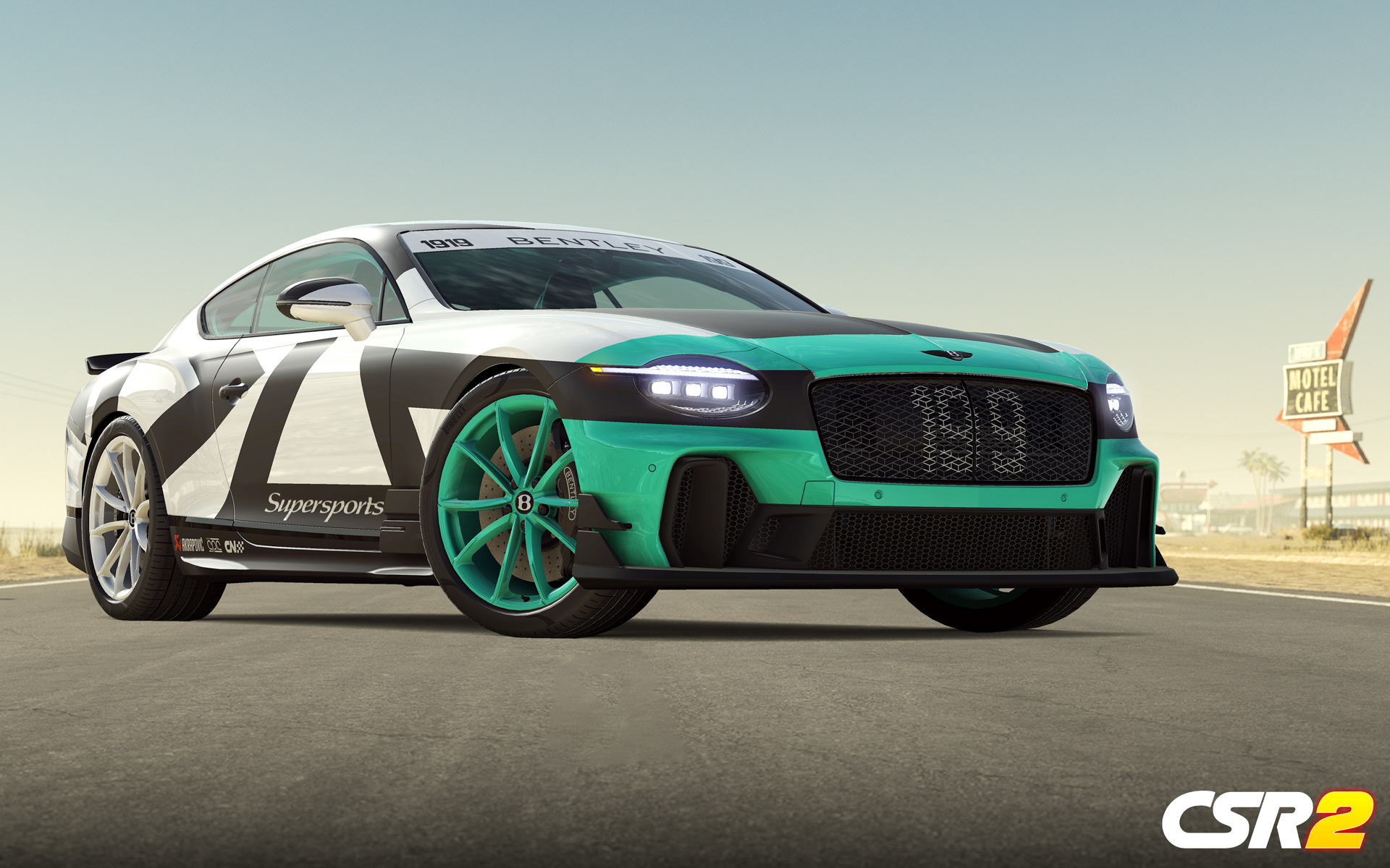 モバイル用ドラッグレースゲーム「CSR2」に登場するベントレーの特別モデル「スーパースポーツ#199」