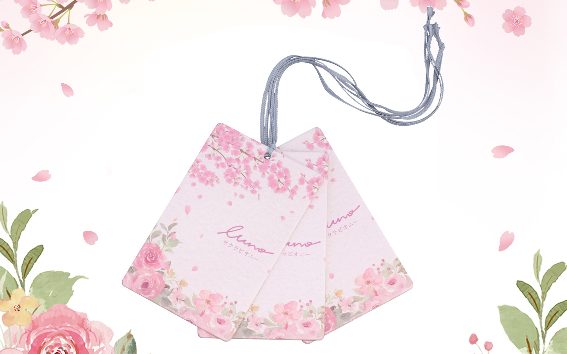 ペーパータイプの「吊り下げ」は3枚1セット