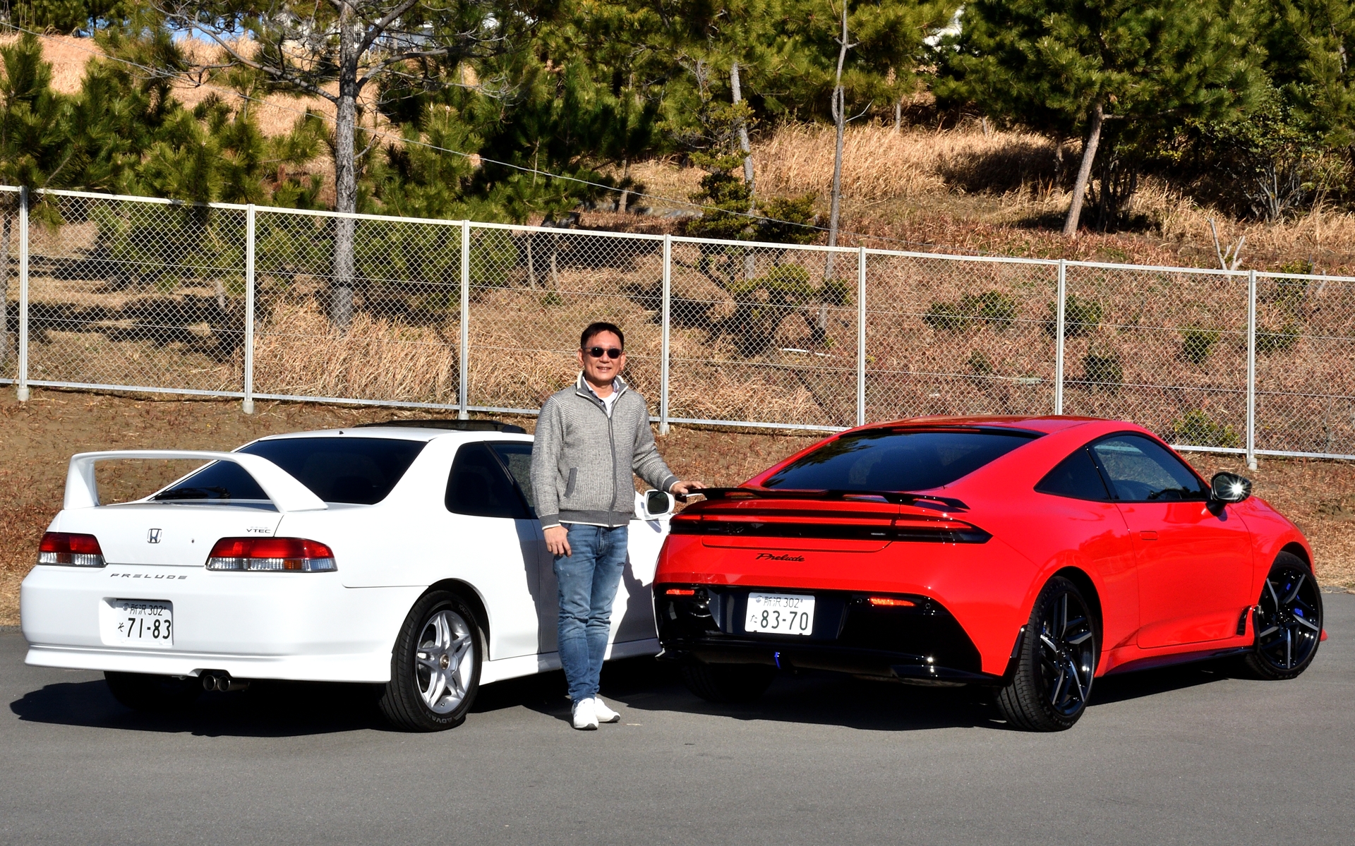 時代とともに進化してきたプレリュード。6代目はボディもタイヤもかなり大きくなった