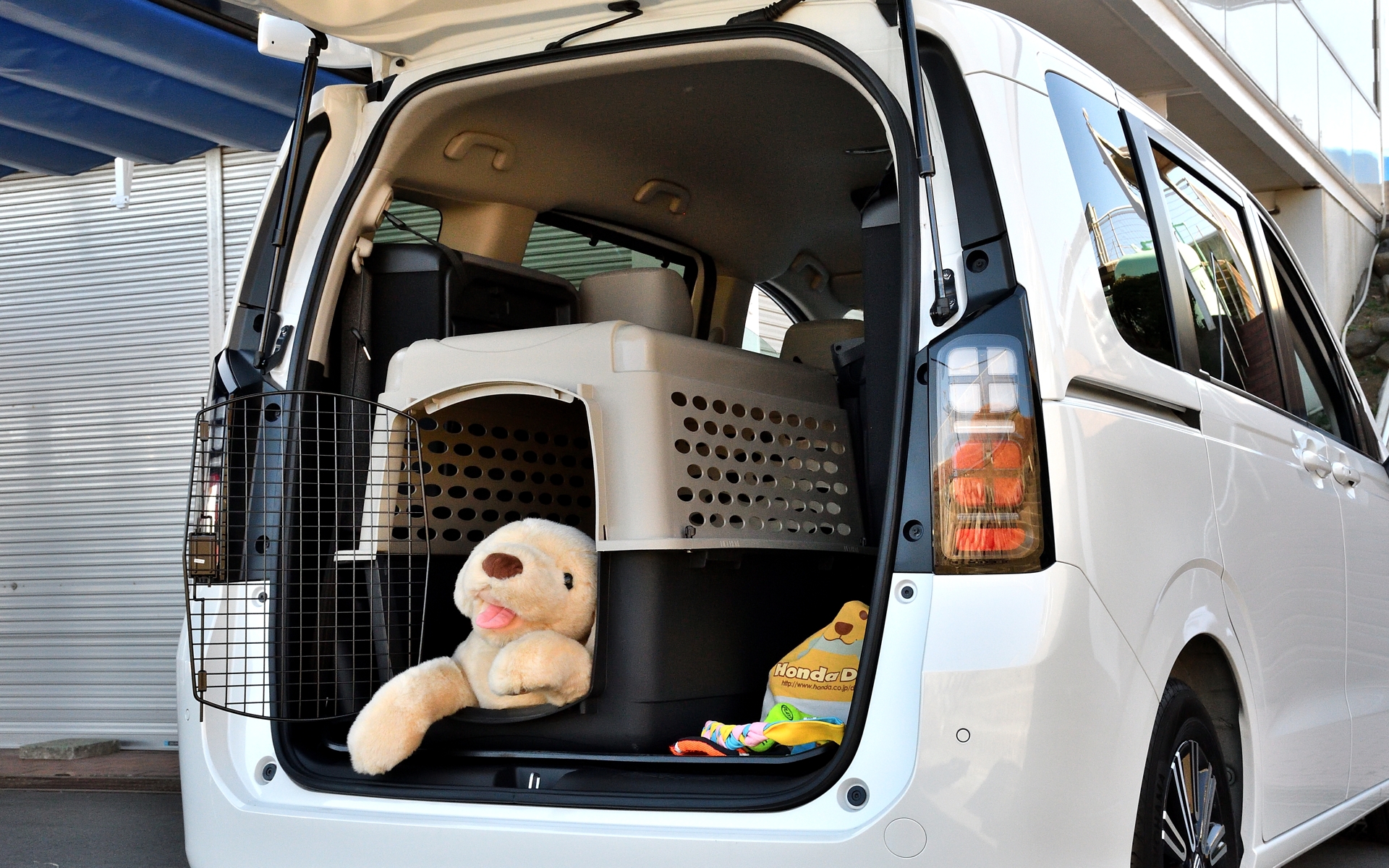 チャイルドシートの固定具を使うなど、安全性が高いのが特徴