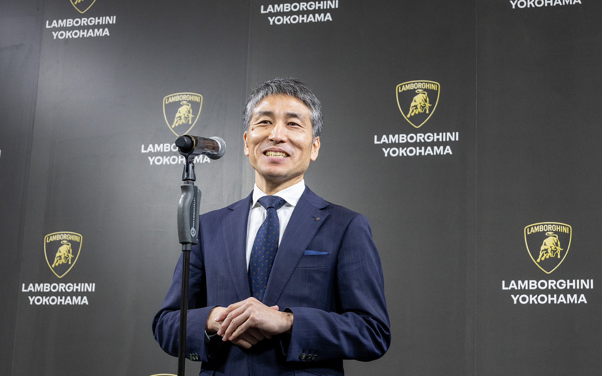 ランボルギーニ横浜の運営会社、SKY GROUPボロネーゼ株式会社執行役員の柳原拓郎氏