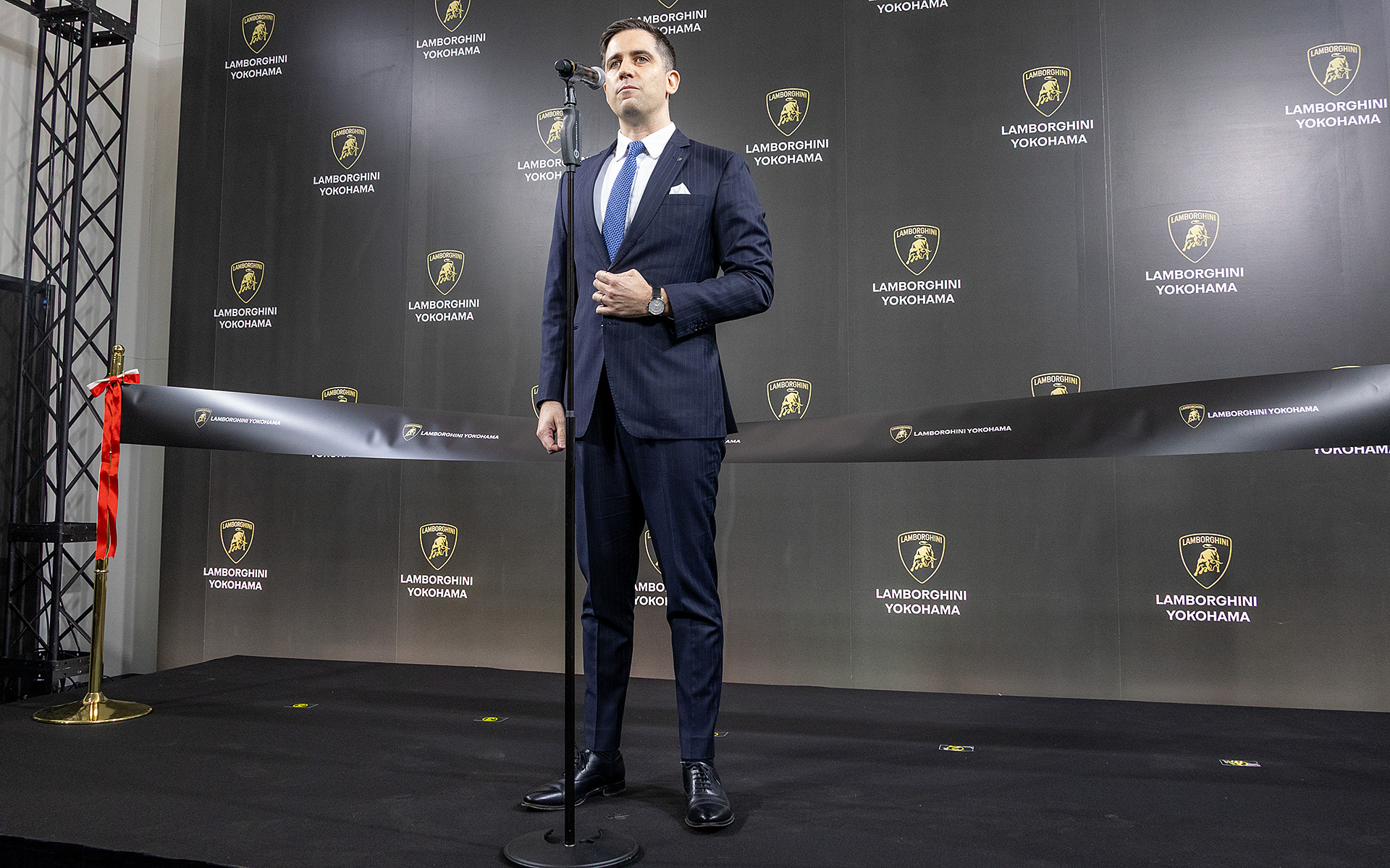 アウトモビリ・ランボルギーニ・ジャパン、ヘッドオブジャパンのパオロ・サルトーリ氏