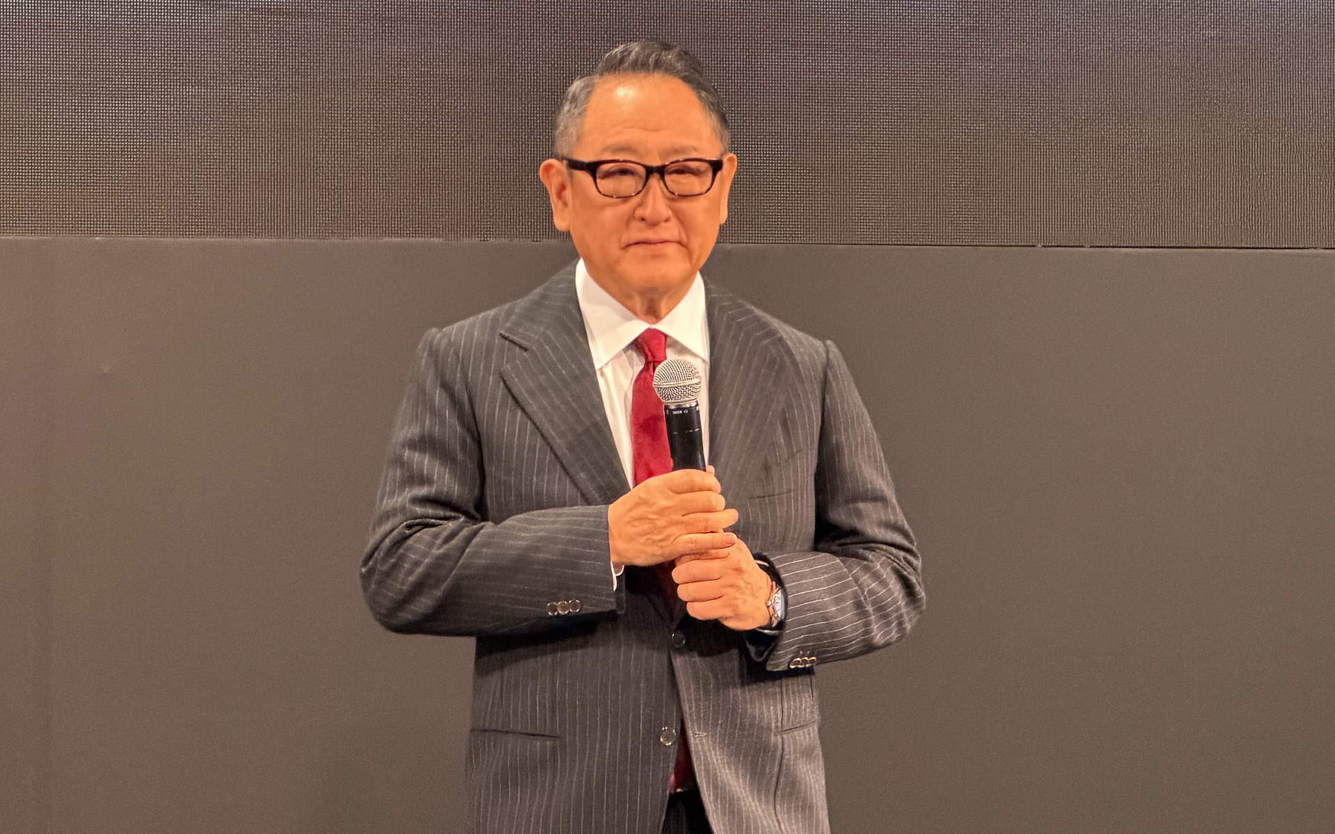 米国自動車殿堂に選出されたトヨタ自動車株式会社 代表取締役会長 豊田章男氏（2026年東京オートサロン2026）