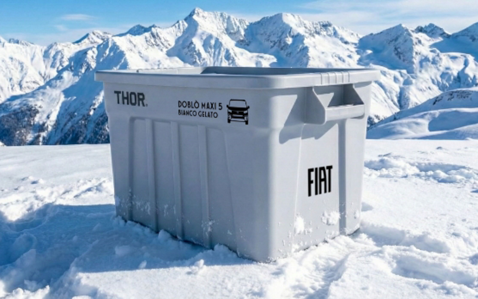 ビアンコ ジェラート専用 FIAT × THOR オリジナルギアボックス（75L）