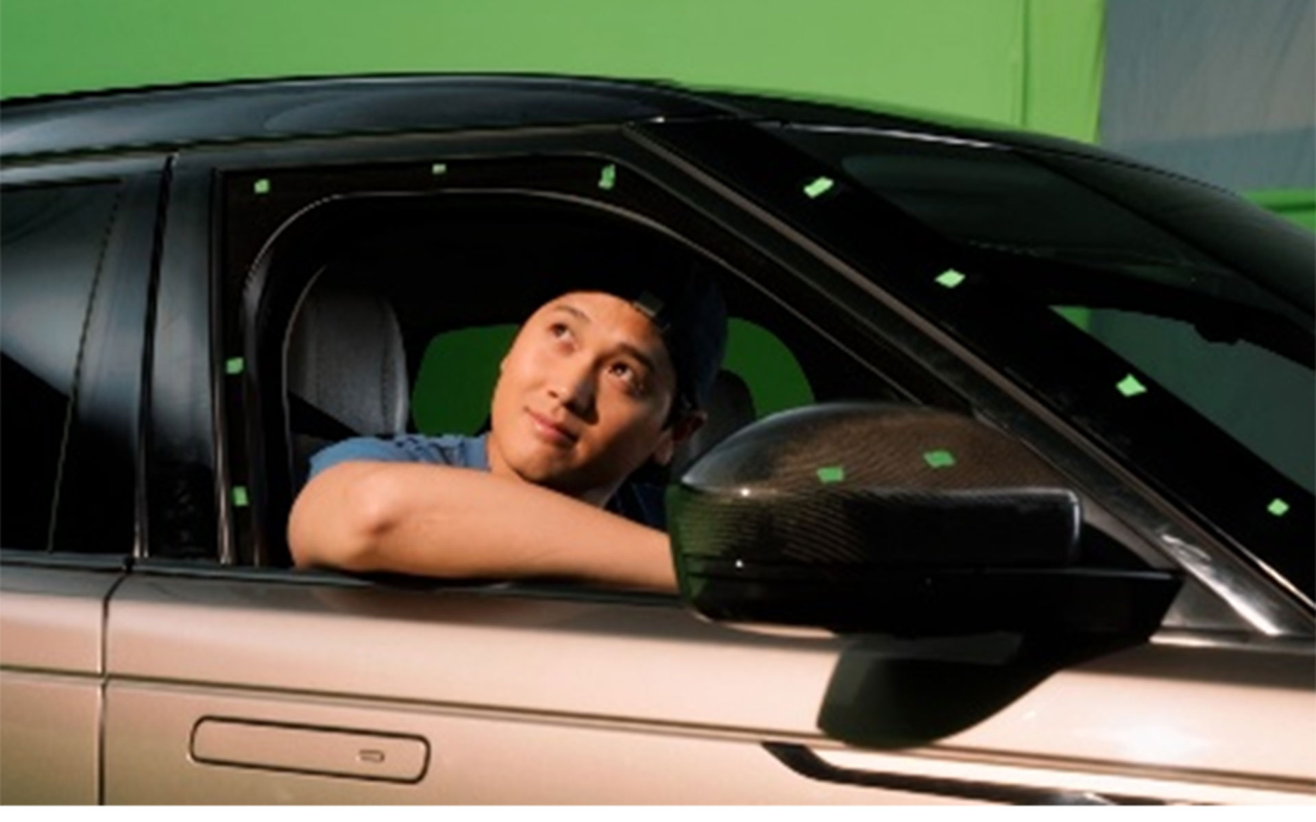 「いい天気だな」という表情をする大谷選手