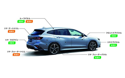スバル、「レヴォーグ」「WRX S4」の走りの質感や車内の快適性を向上