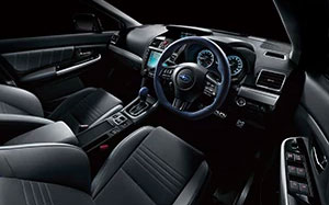 レヴォーグ（VM型）2.0GT-S EyeSightへの装着イメージ（ダークネイビー）