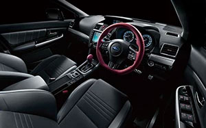 レヴォーグ（VM型）2.0GT-S EyeSightへの装着イメージ（バーガンディ）