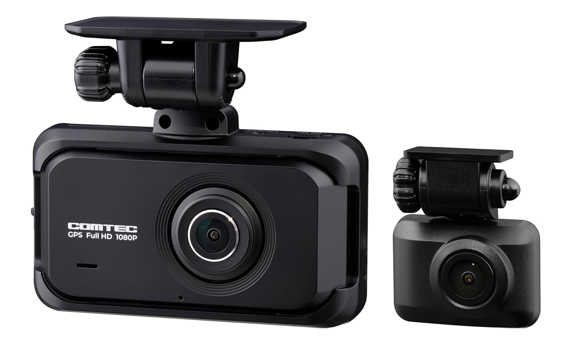 コムテックの前後2カメラ式「ドライブレコーダー」がAmazonタイムセールの対象品となっている